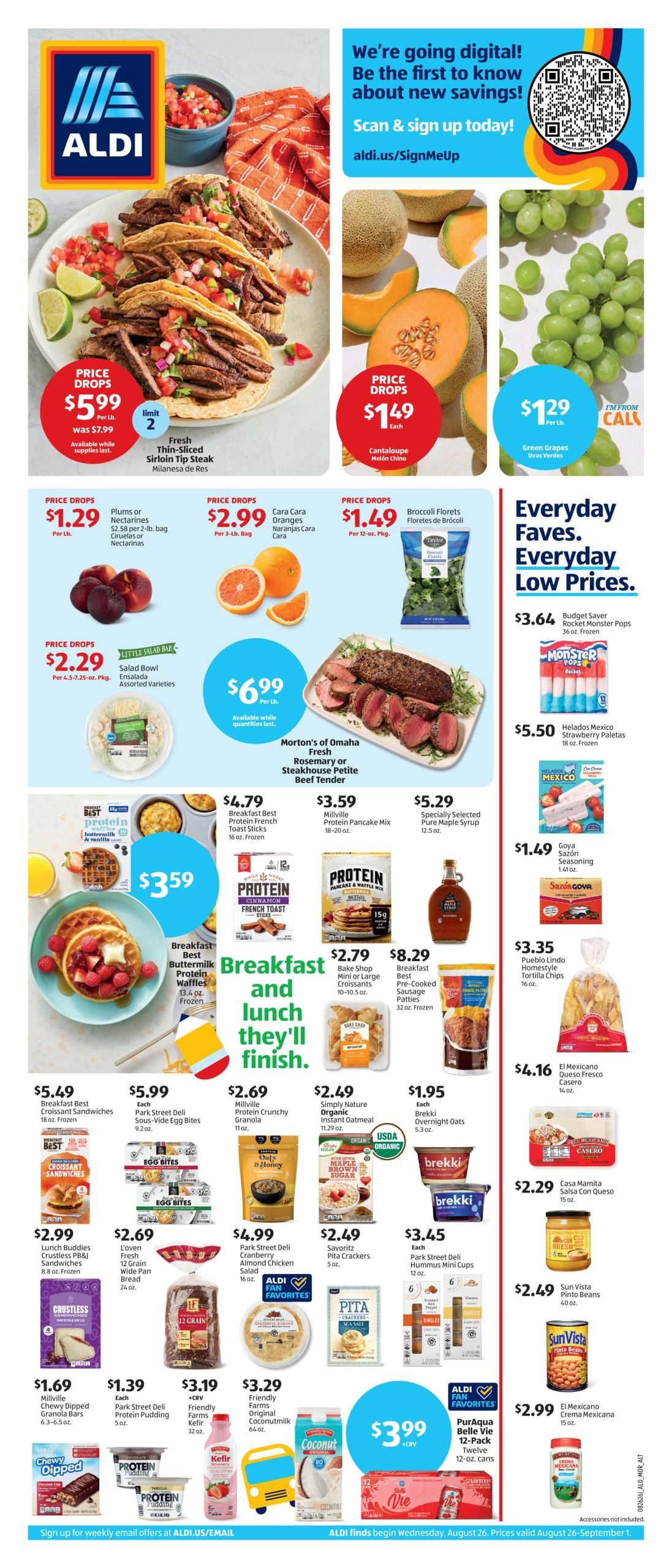 ALDI (Alhambra Area, CA) Weekly Ad August 26 - September 1, 2026