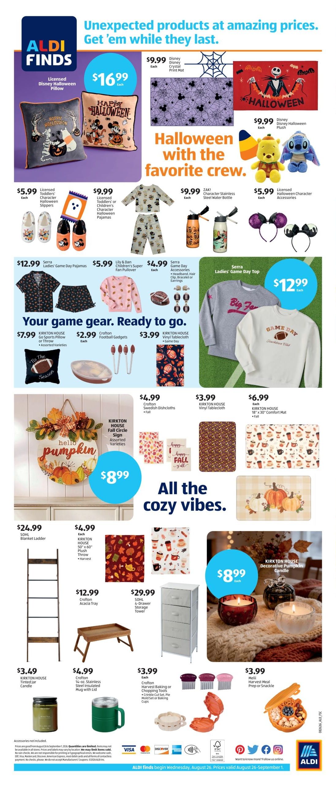 ALDI (Alhambra Area, CA) Weekly Ad August 26 - September 1, 2026