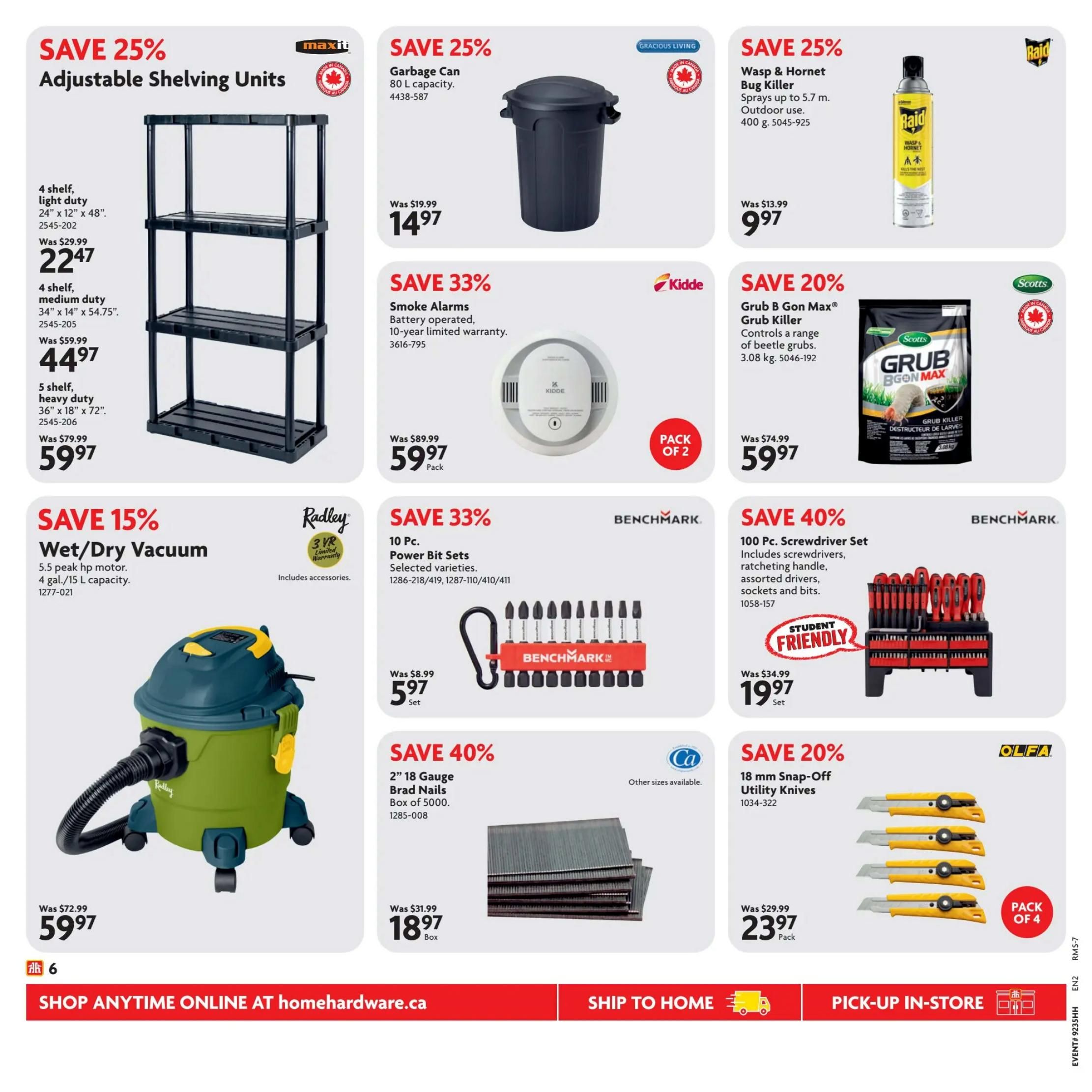 Home Hardware (Atlantic) Flyer August 27 to September 9