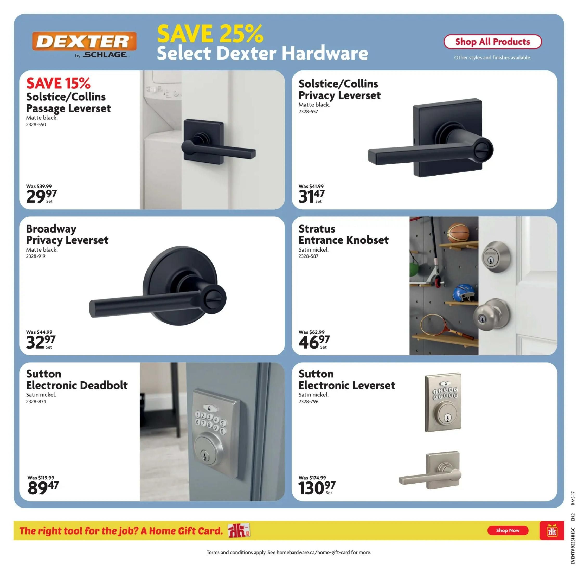 Home Hardware (Atlantic) Flyer August 27 to September 9