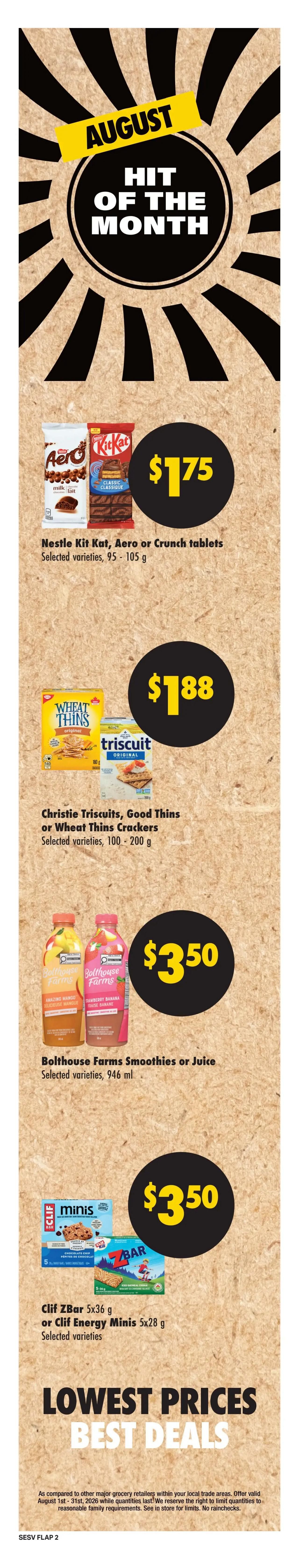 Freshmart (West) Flyer August 27 to September 2