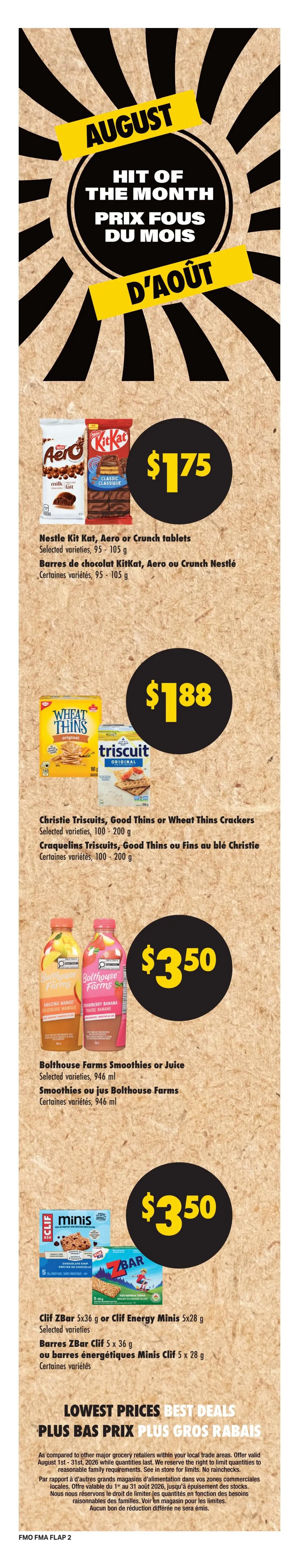 Freshmart (ON) Flyer August 27 to September 2