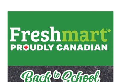 Freshmart (Atlantic) Flyer August 27 to September 2
