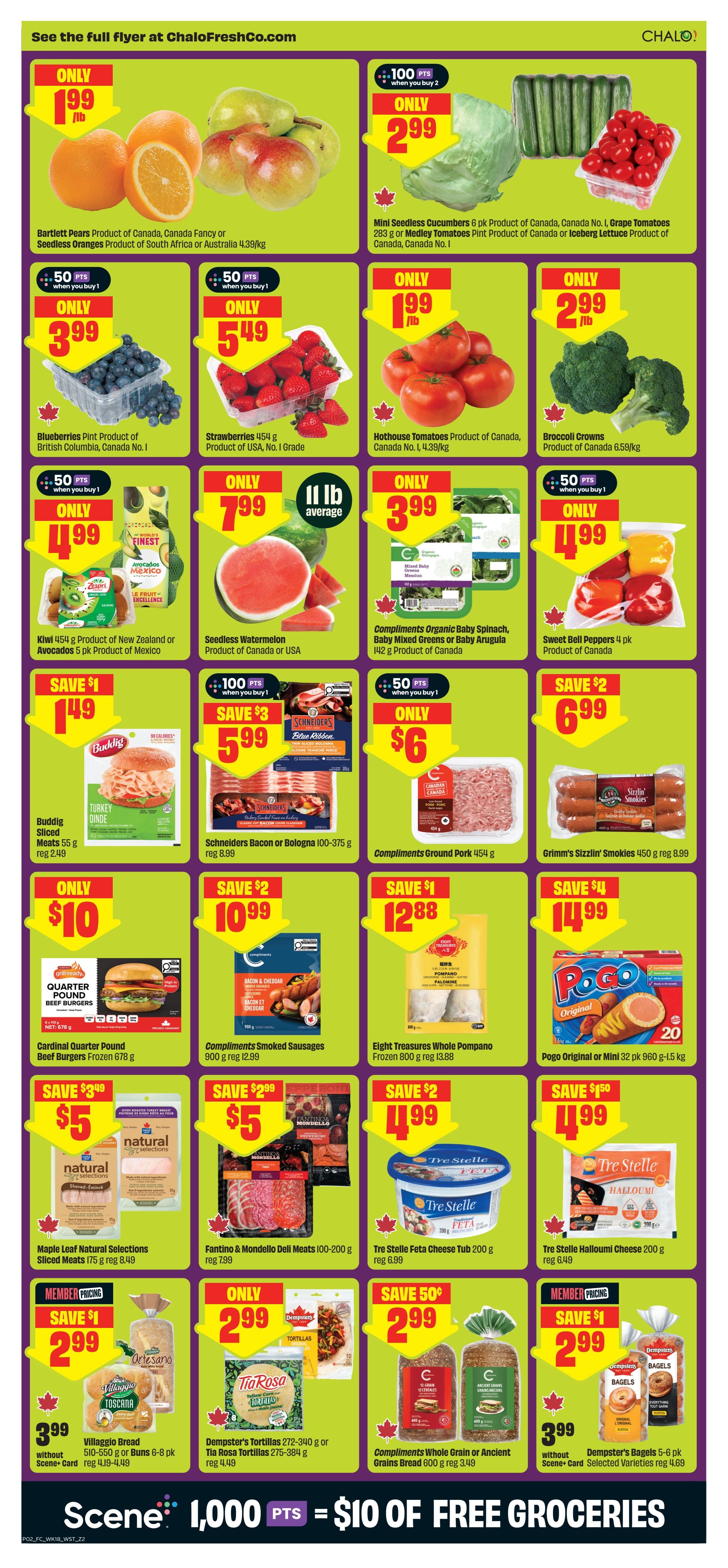 Chalo! FreshCo (West) Flyer August 27 to September 2