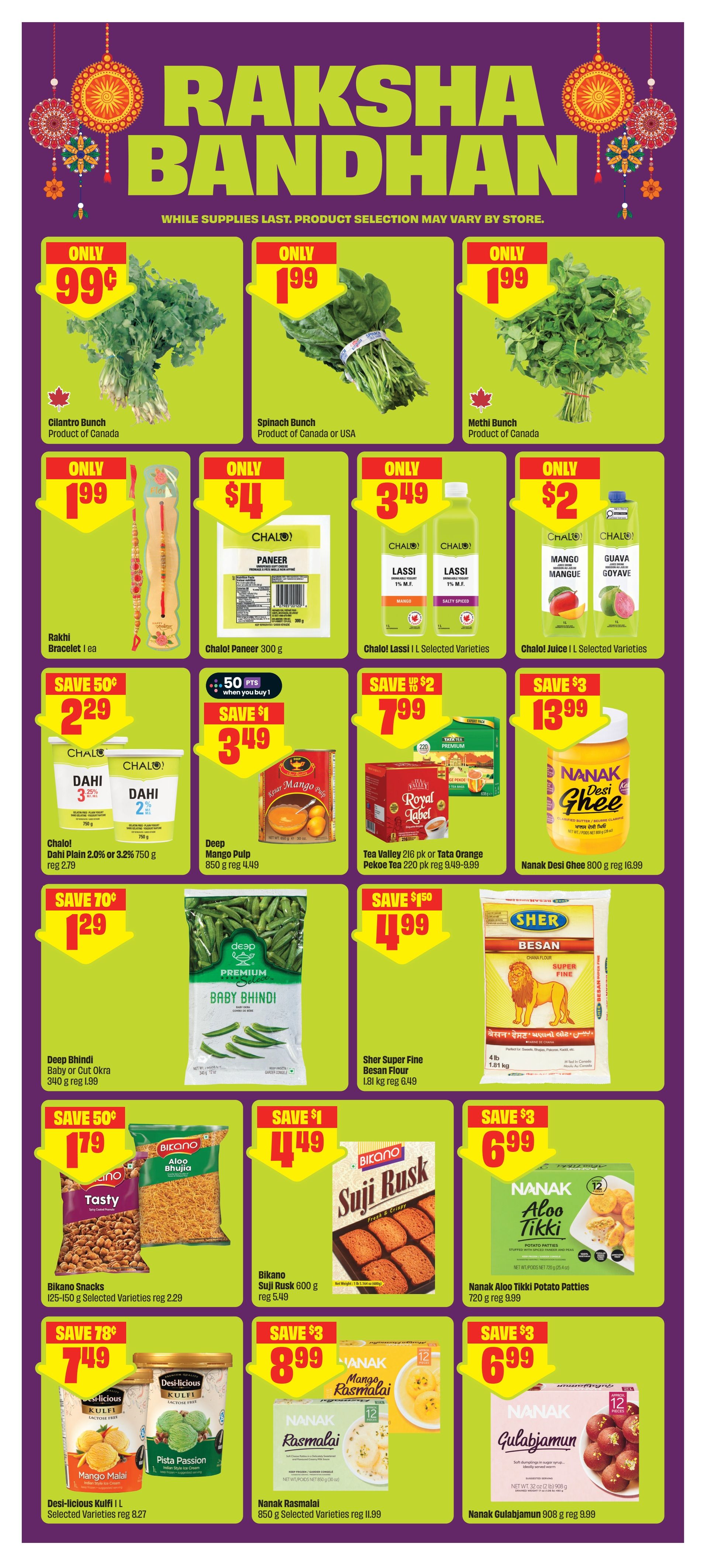 Chalo! FreshCo (West) Flyer August 27 to September 2