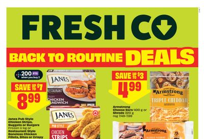 FreshCo (West) Flyer August 27 to September 2