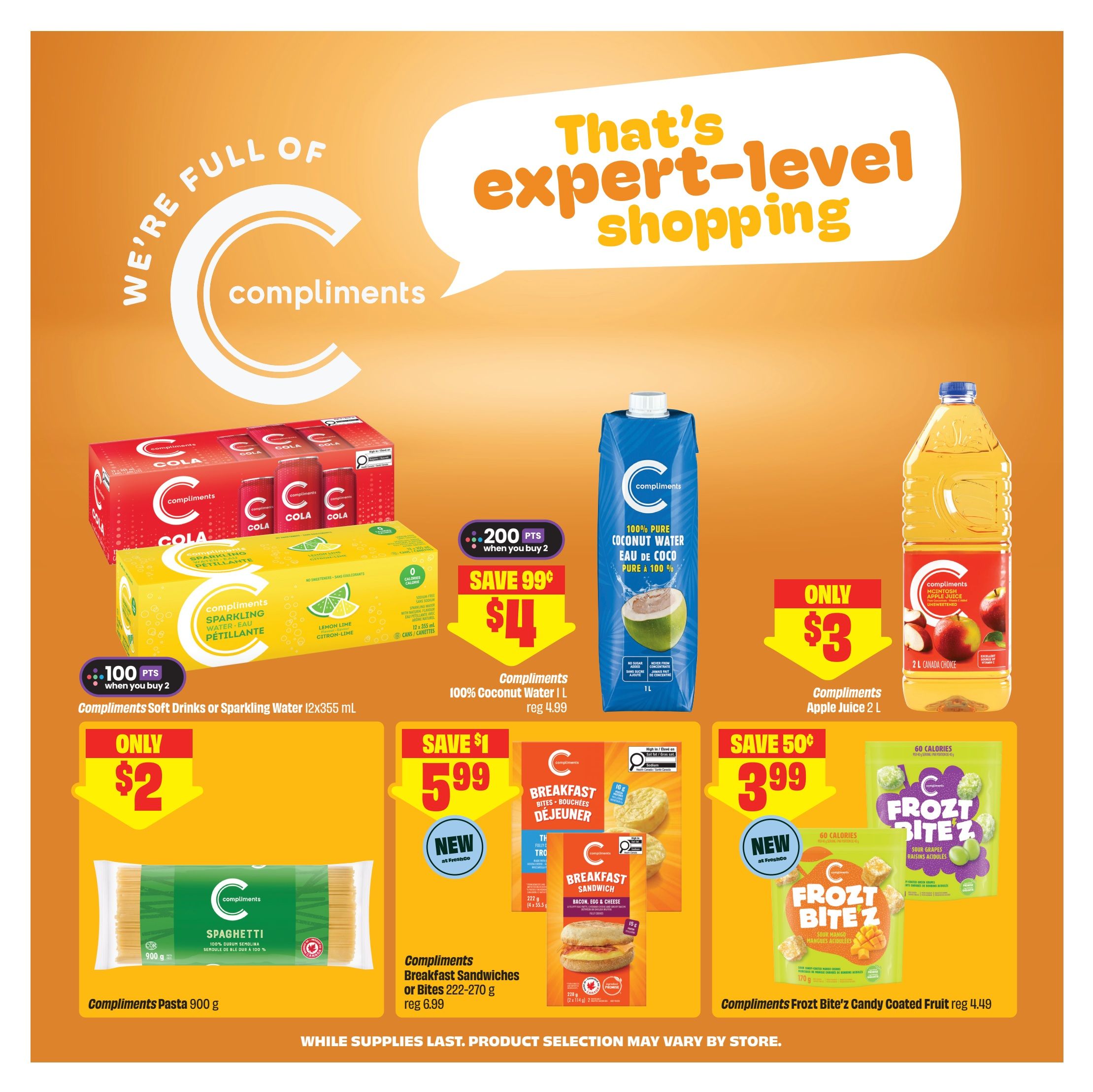 FreshCo (West) Flyer August 27 to September 2
