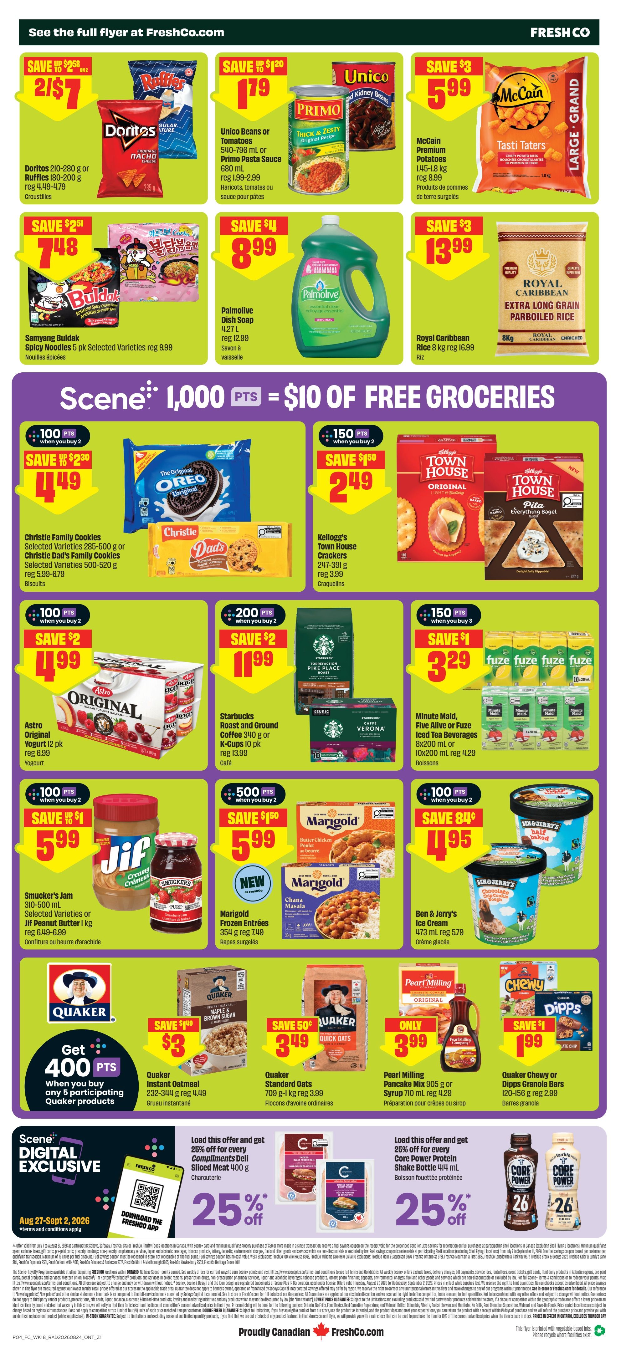 FreshCo (ON) Flyer August 27 to September 2