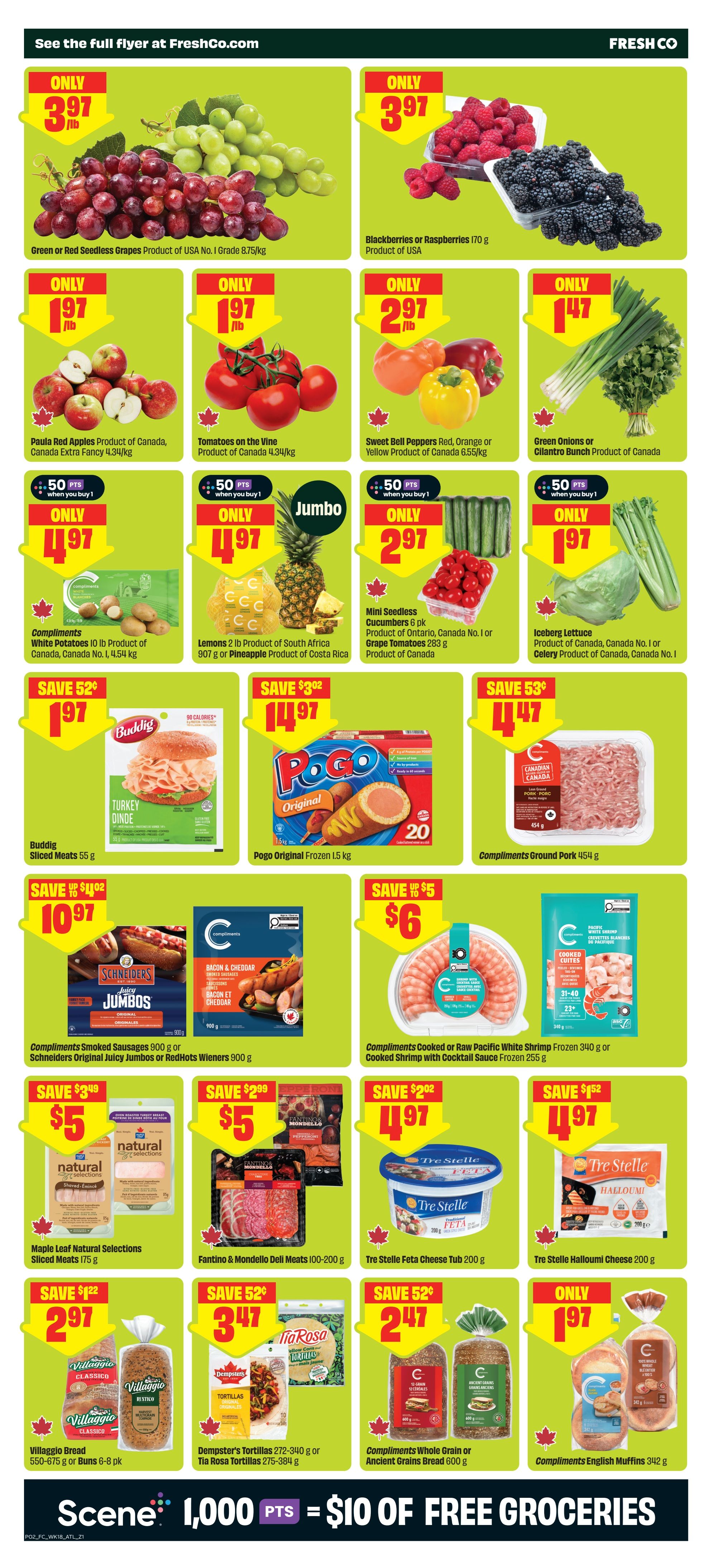 FreshCo (Atlantic) Flyer August 27 to September 2