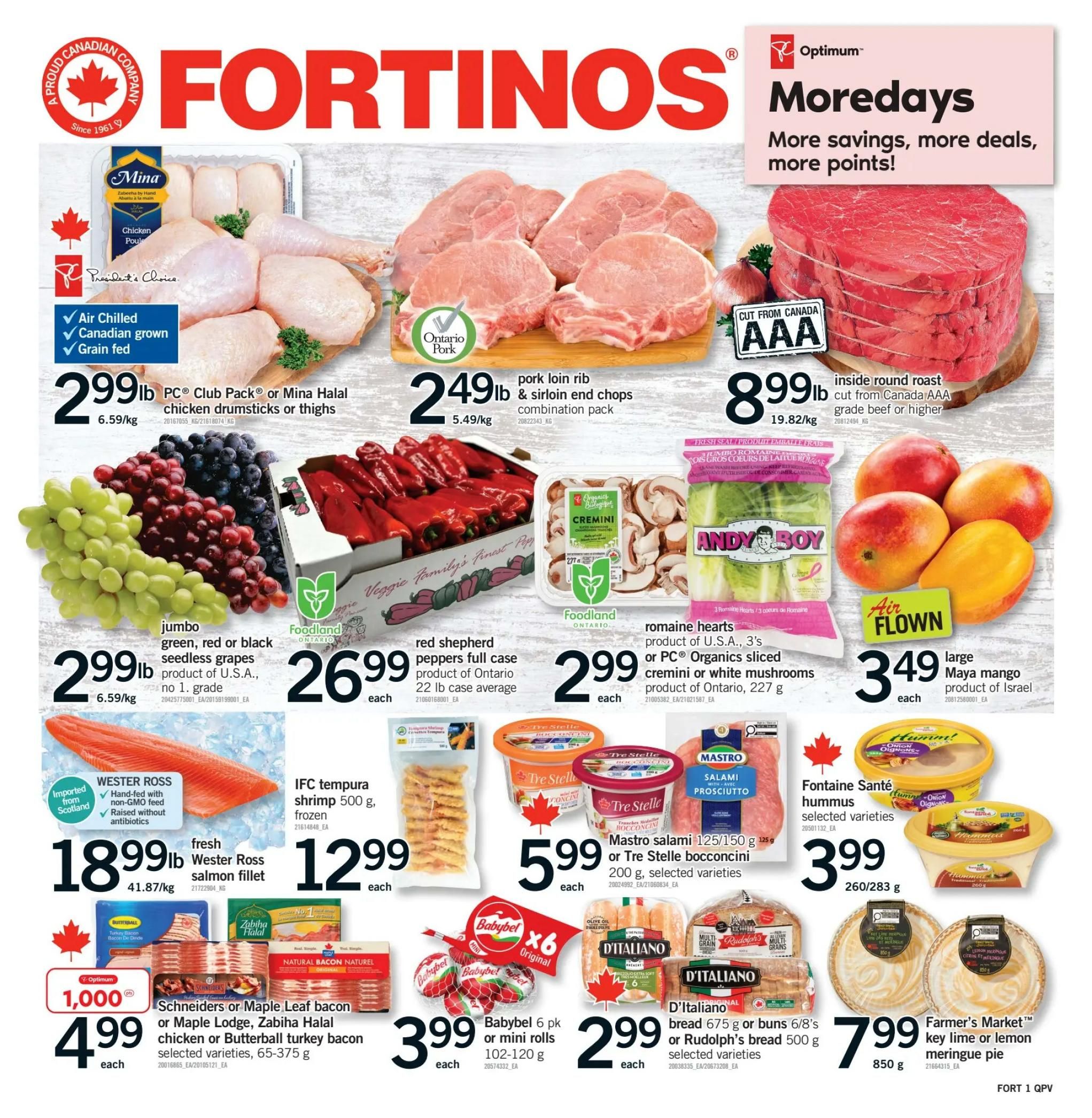 Fortinos Flyer August 27 to September 2
