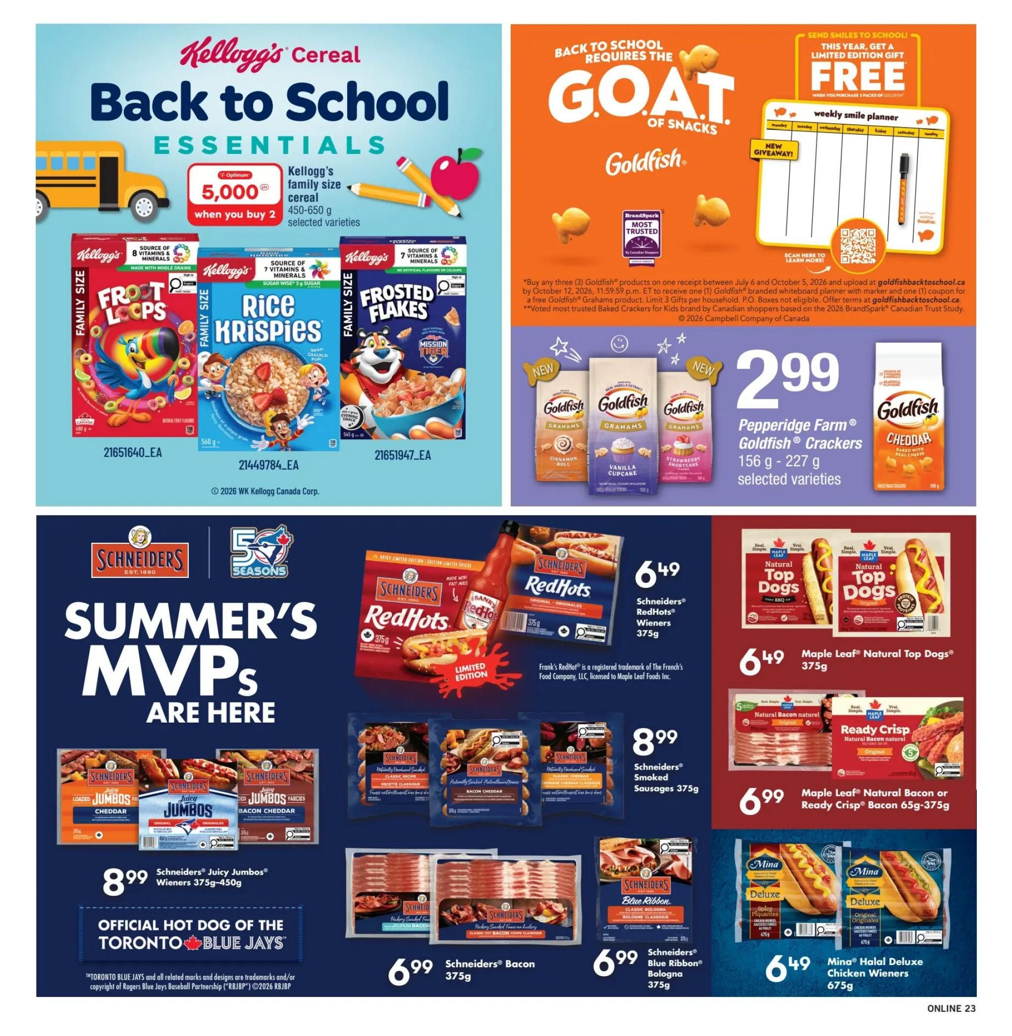 Fortinos Flyer August 27 to September 2
