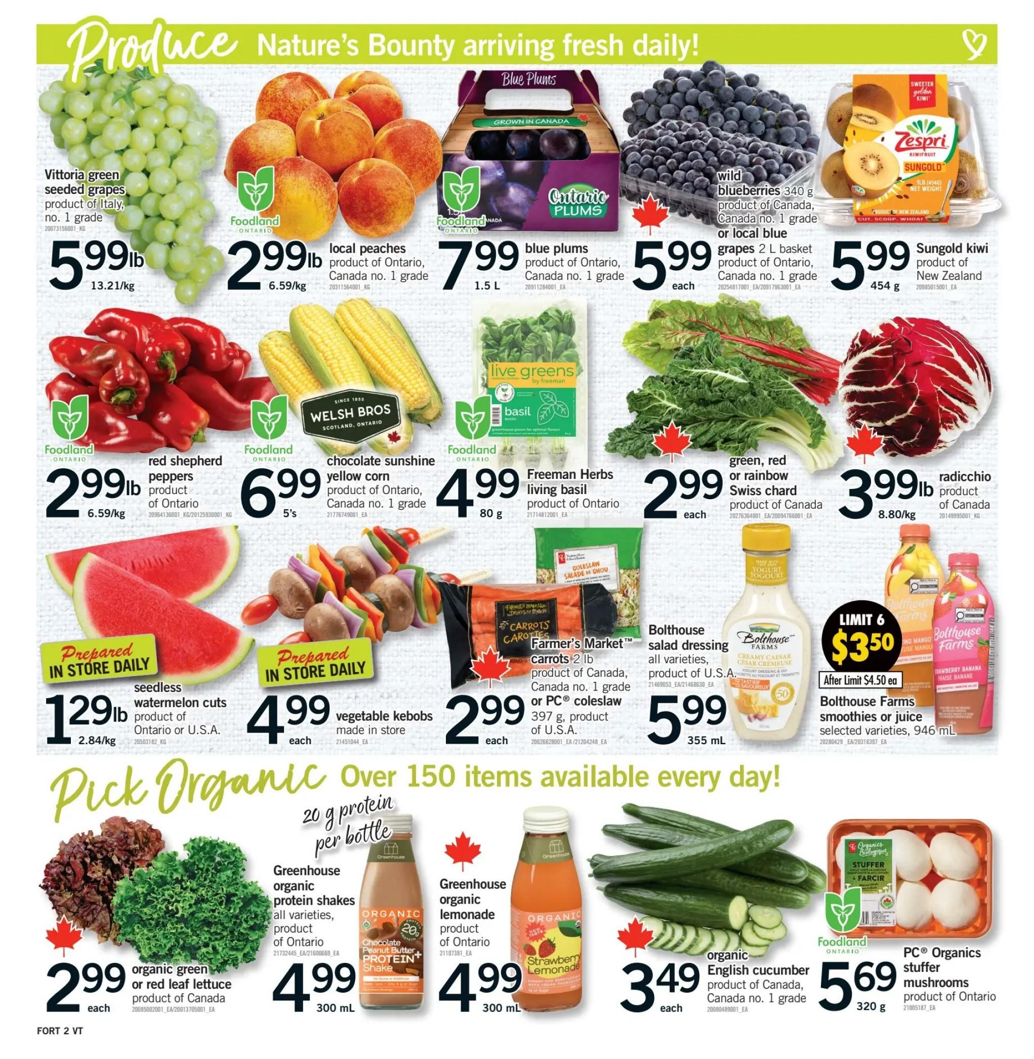 Fortinos Flyer August 27 to September 2