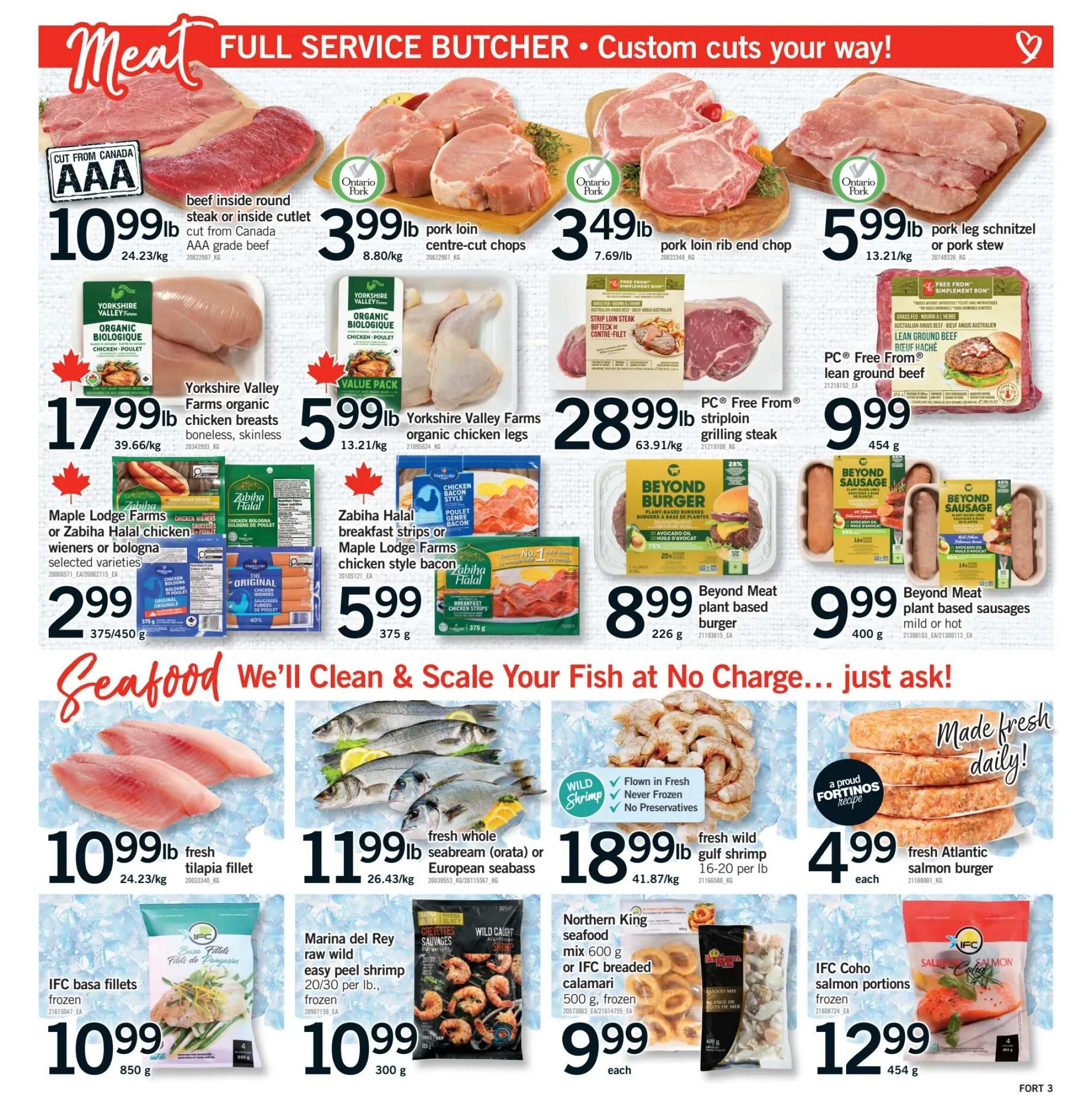 Fortinos Flyer August 27 to September 2