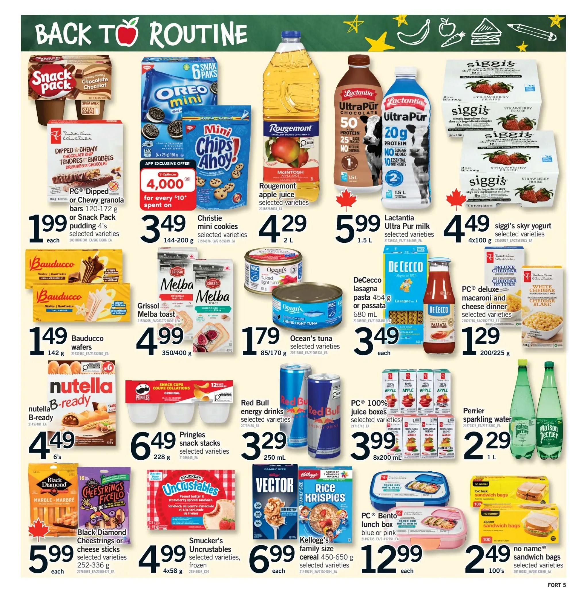 Fortinos Flyer August 27 to September 2