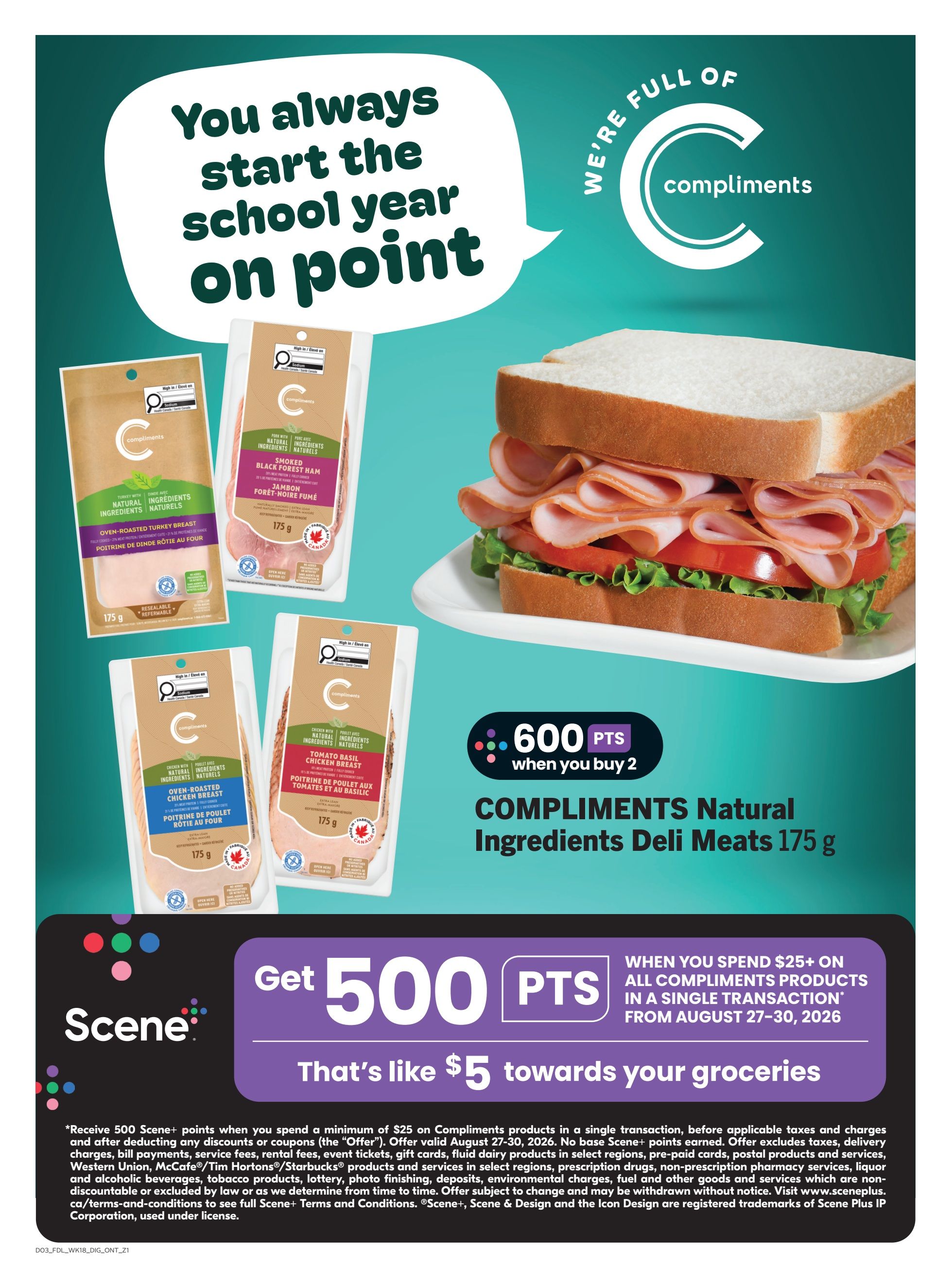 Foodland (ON) Flyer August 27 to September 2