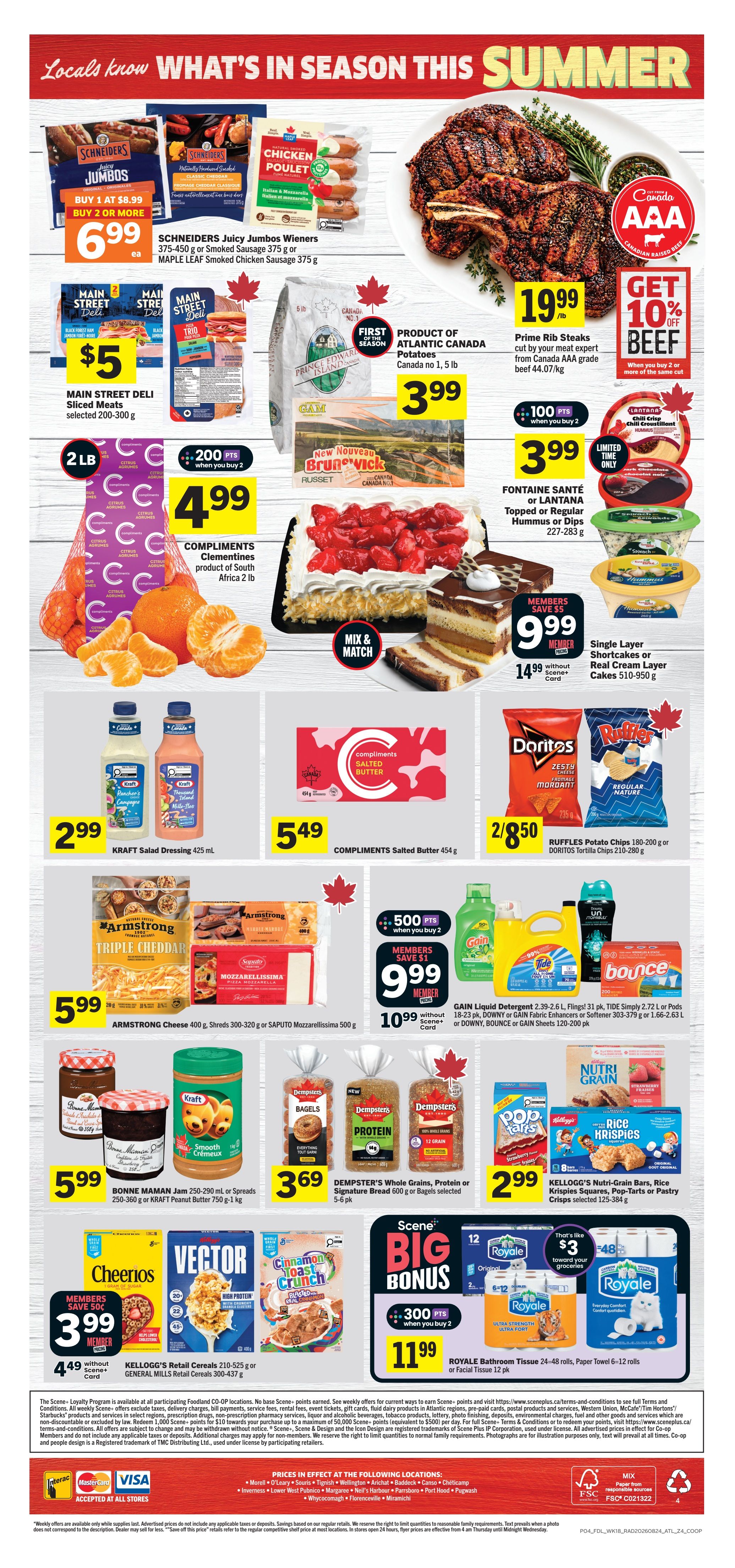 Foodland Co-op Flyer August 27 to September 2