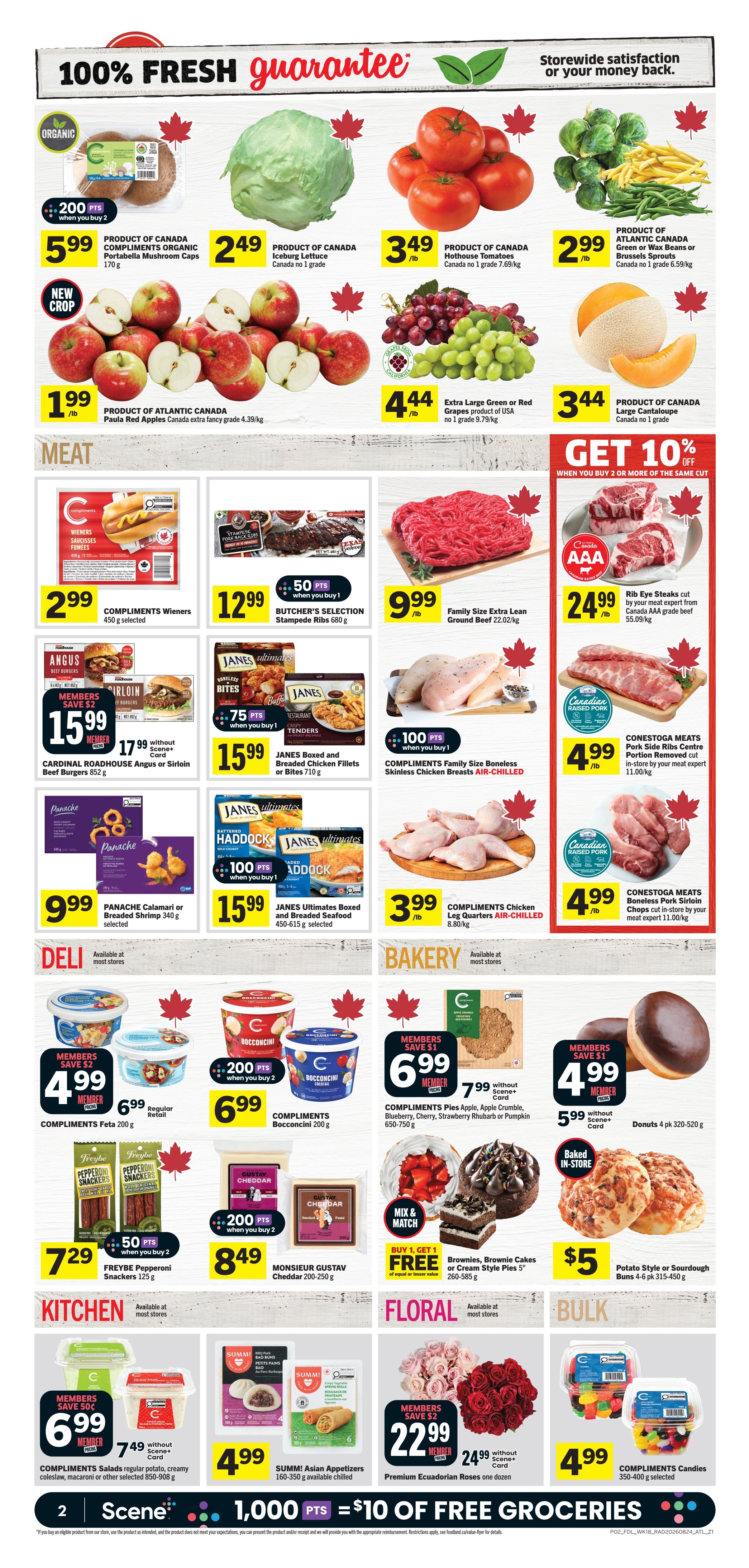 Foodland Co-op Flyer August 27 to September 2