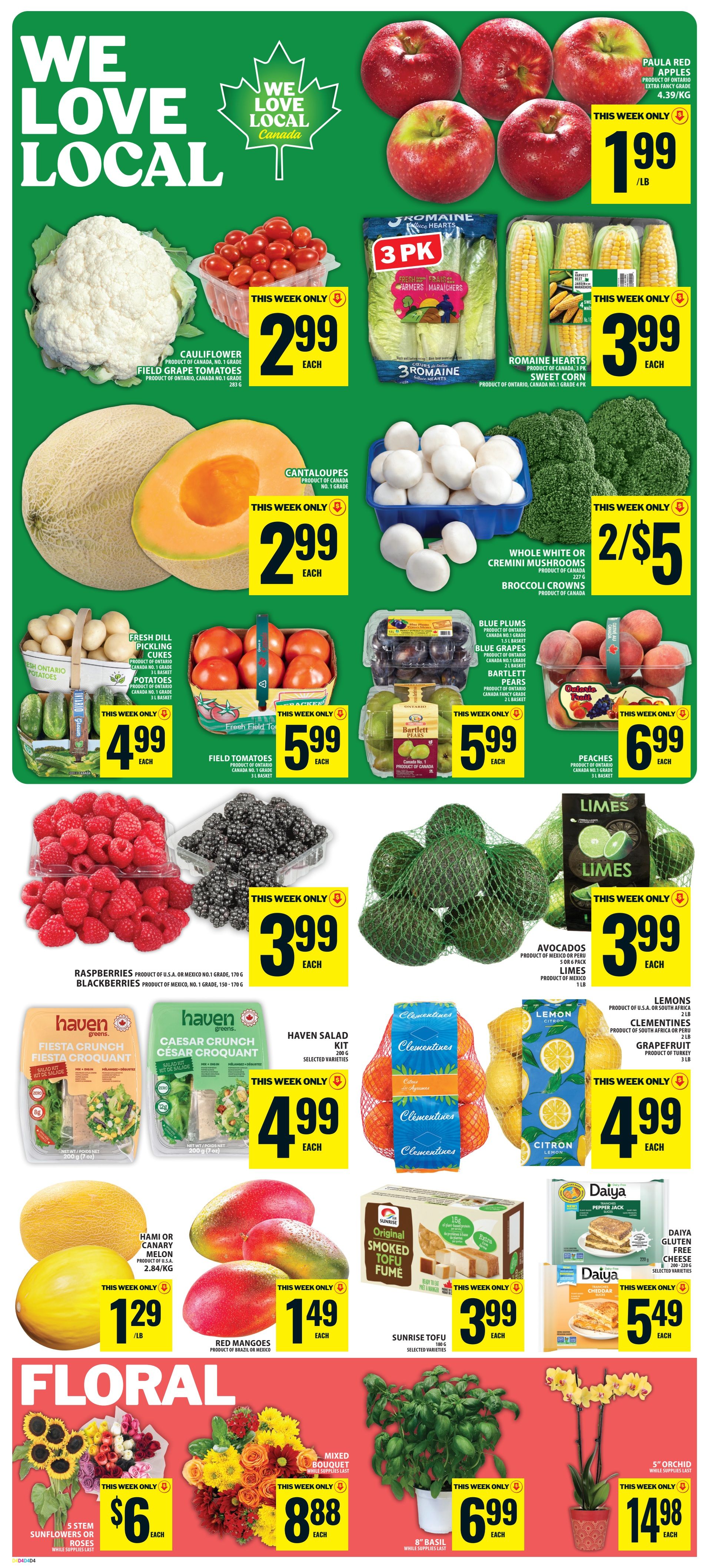 Food Basics Flyer August 27 to September 2