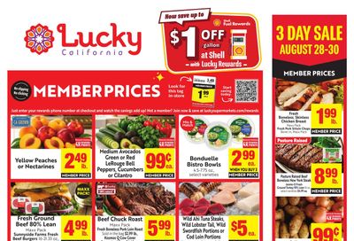 Lucky Supermarkets (CA) Weekly Ad August 26 - September 1, 2026