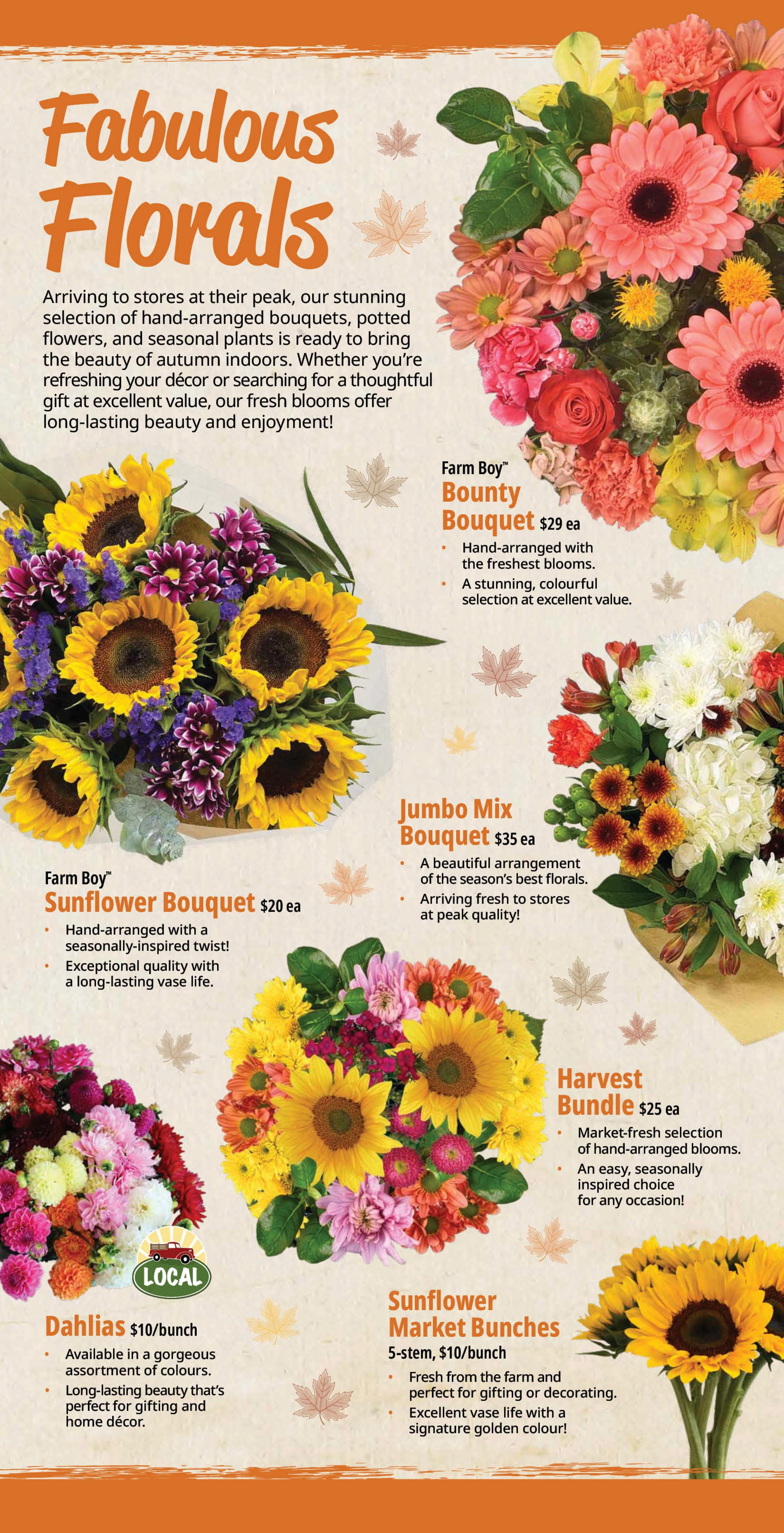 Farm Boy Flyer August 27 to September 2