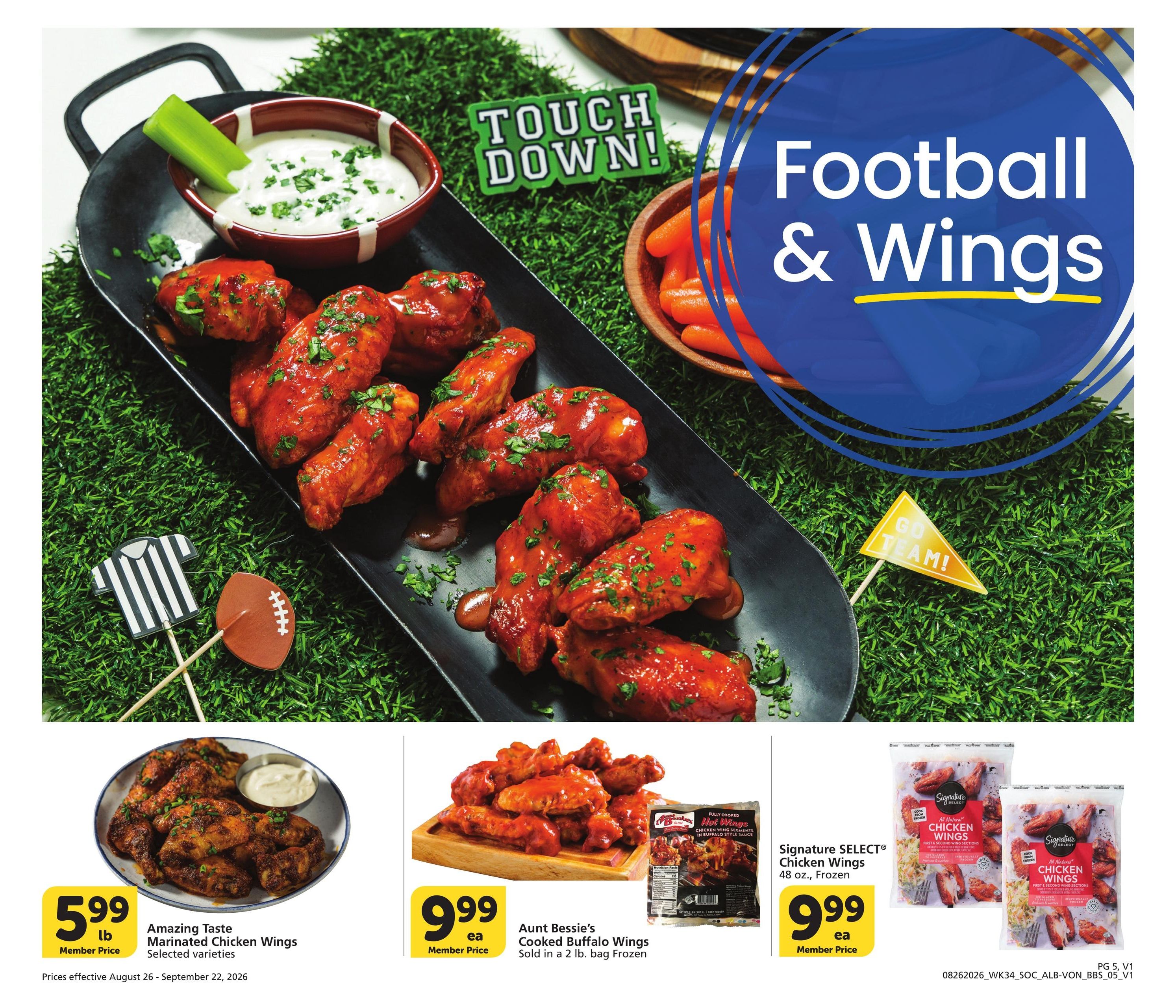 Vons (CA) Big Book of Savings Weekly Ad August 26 - September 22, 2026