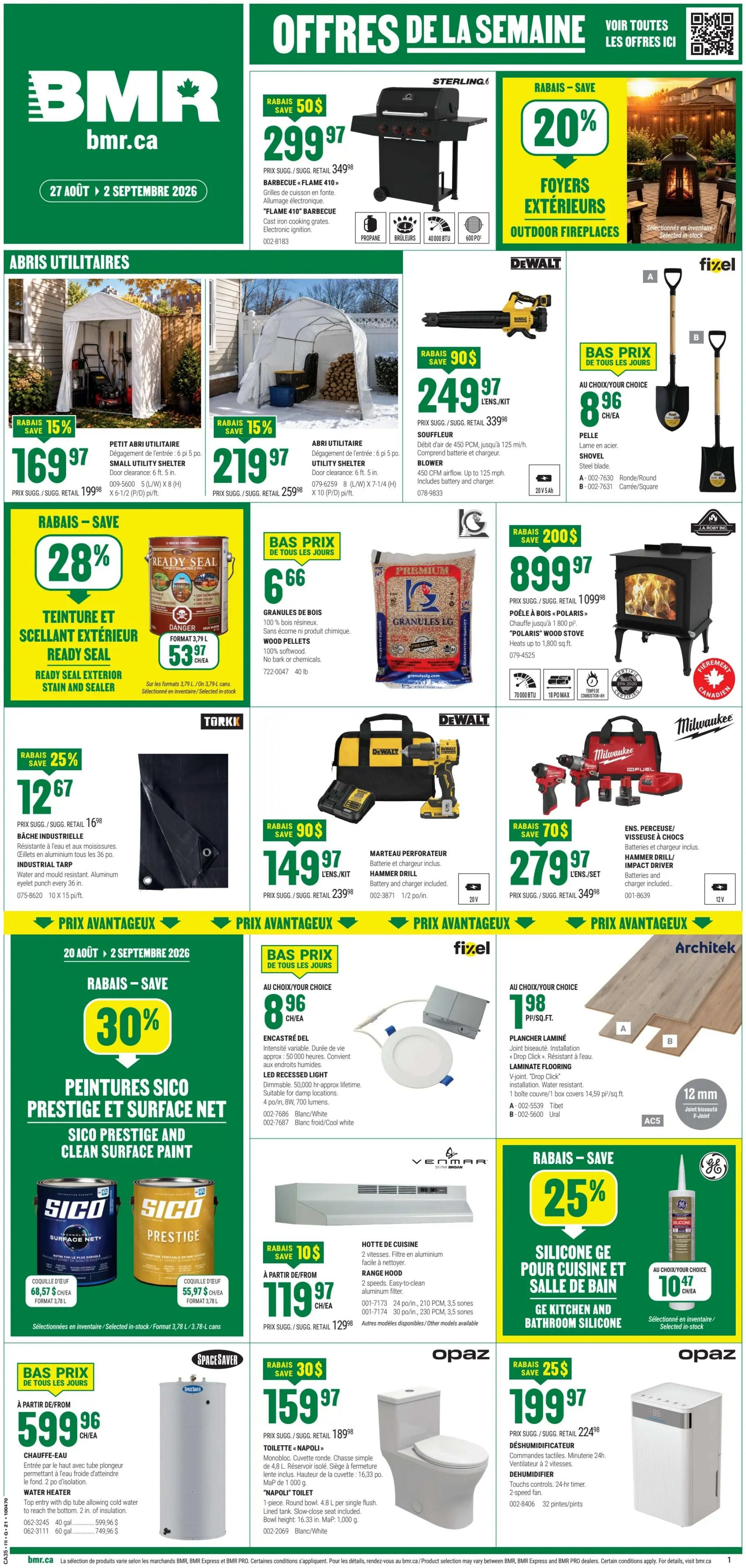 BMR Flyer August 27 to September 2