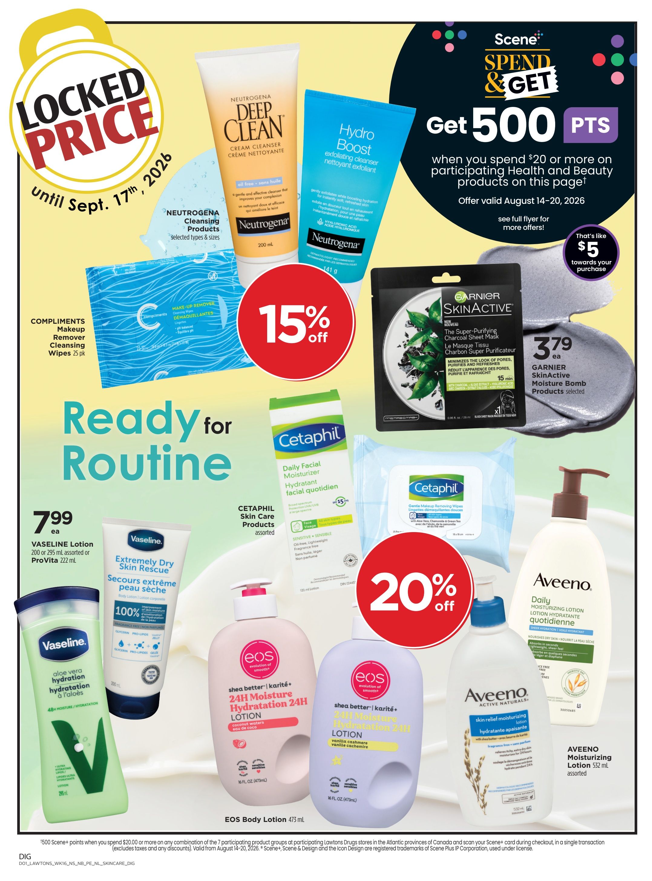 Lawtons Drugs (NB, PE) Flyer August 28 to September 3