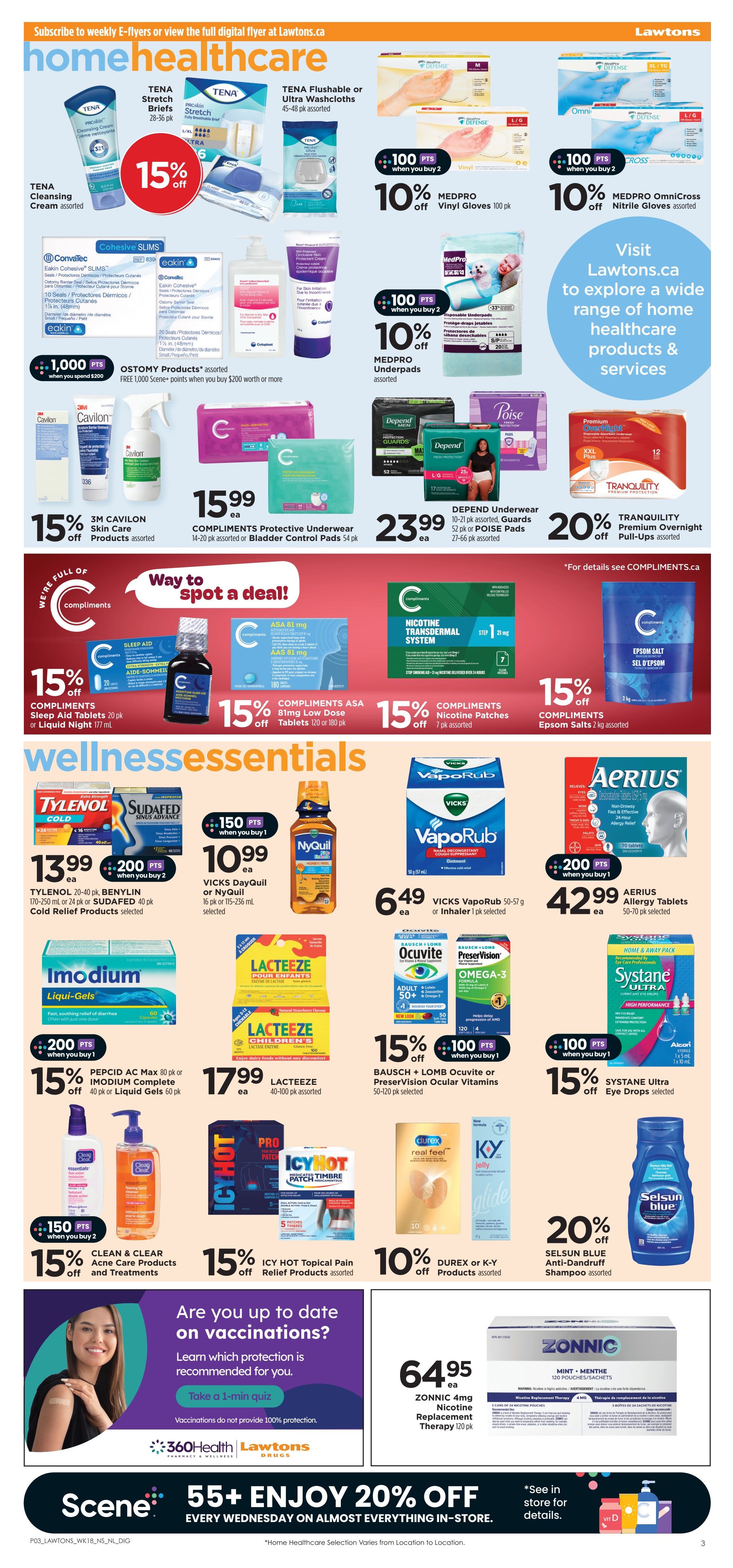 Lawtons Drugs (NL) Flyer August 28 to September 3