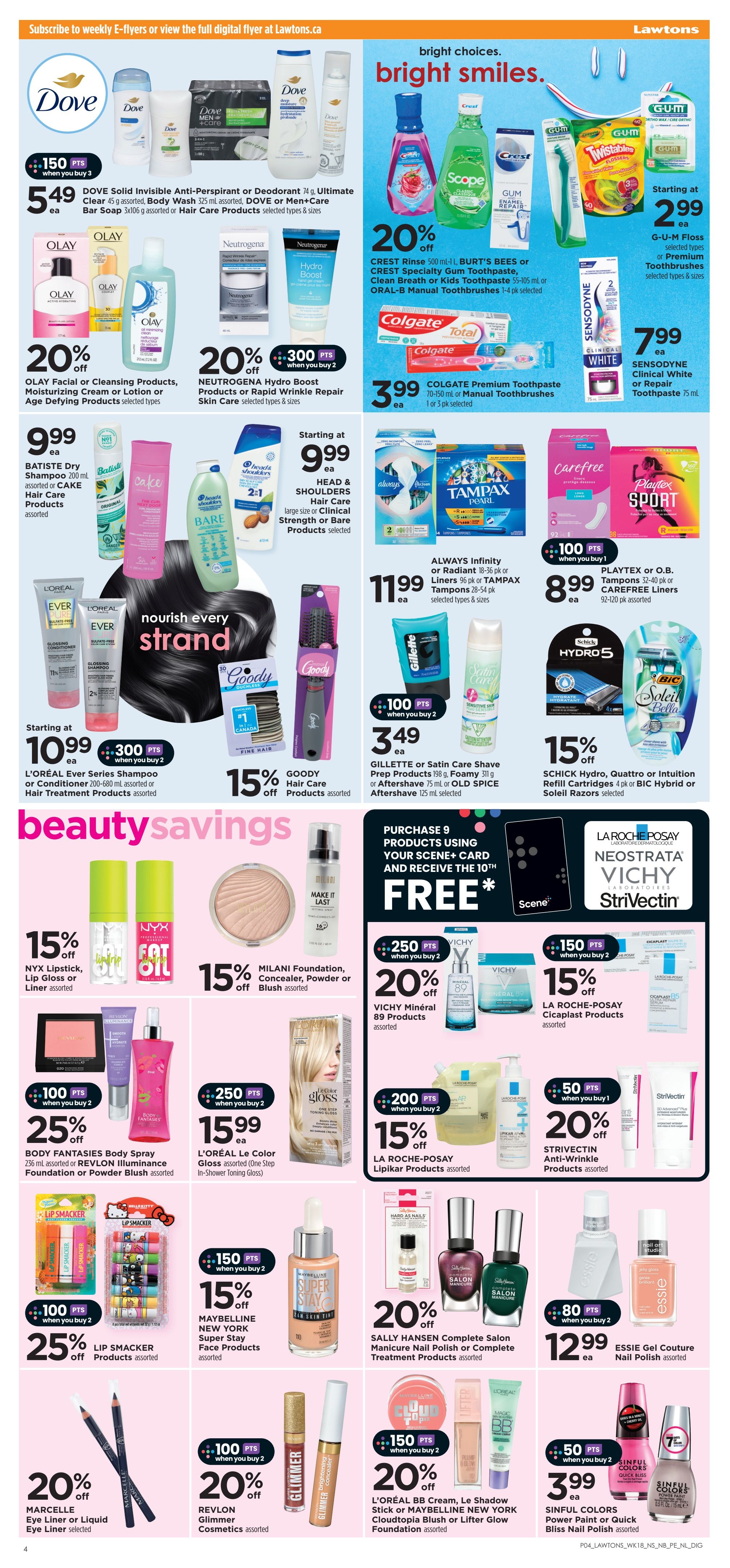 Lawtons Drugs (NS) Flyer August 28 to September 3