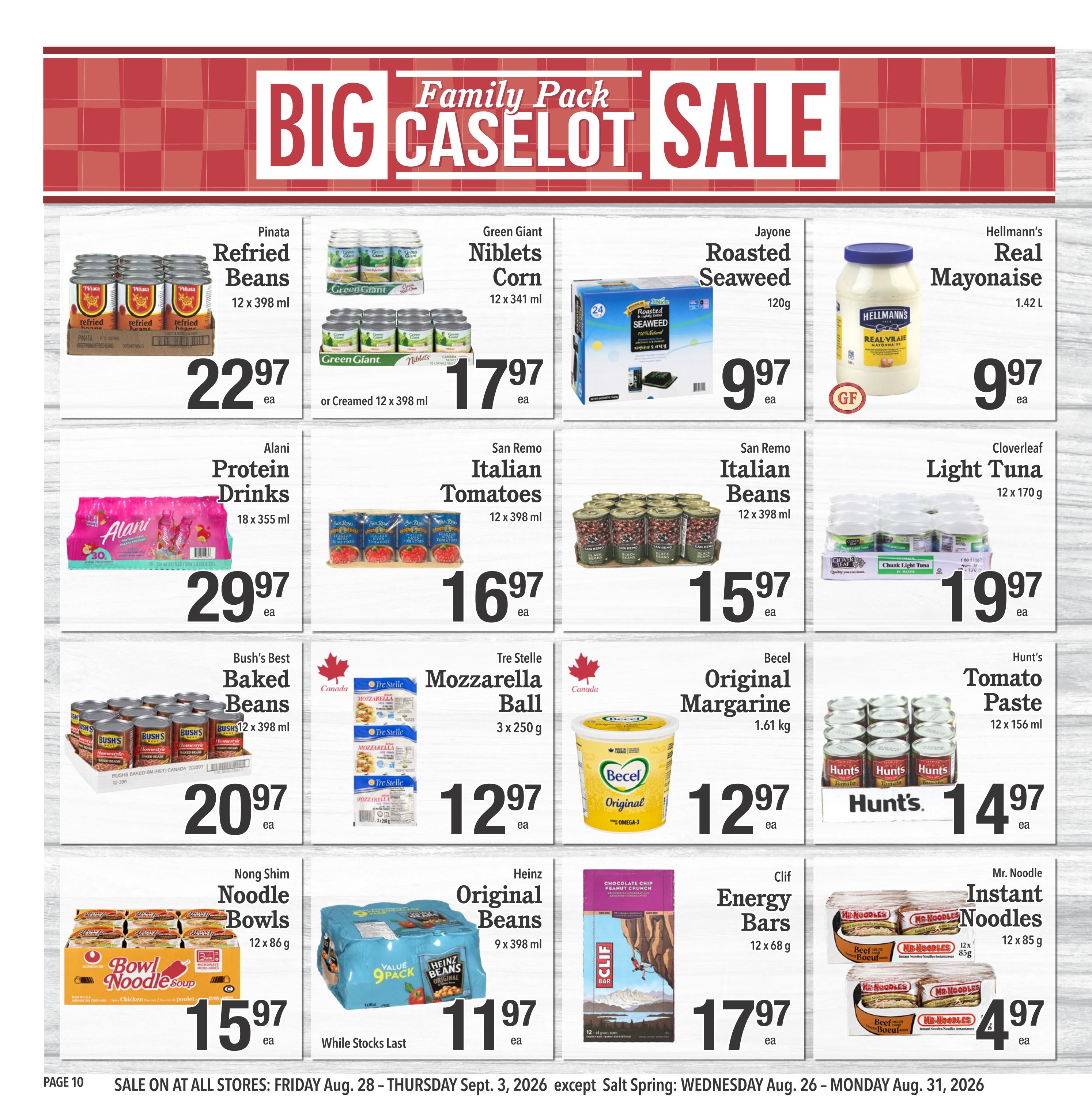 Country Grocer Flyer August 28 to September 3