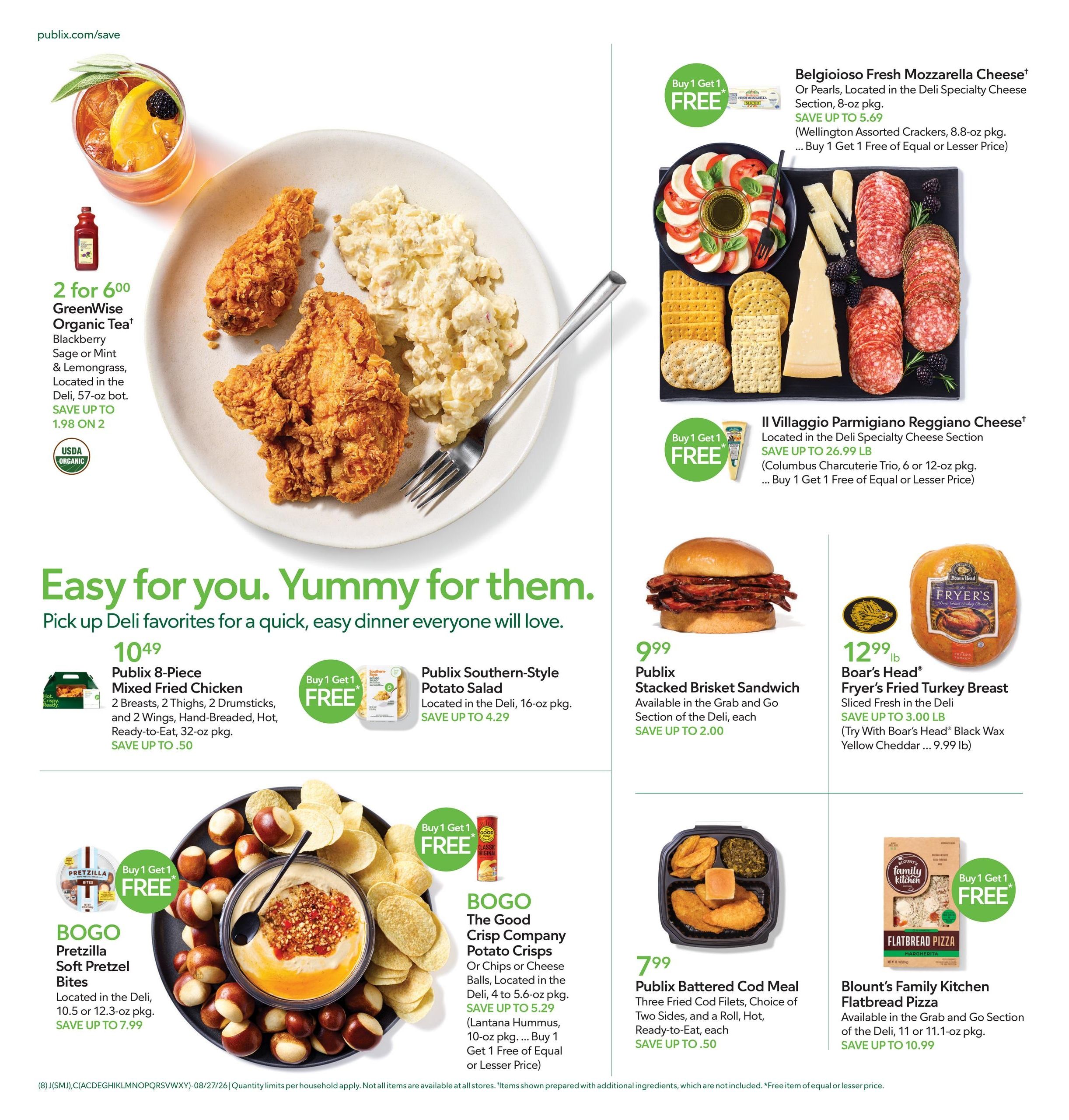 Publix (Borden Area, IN) Weekly Ad August 26 - September 1, 2026