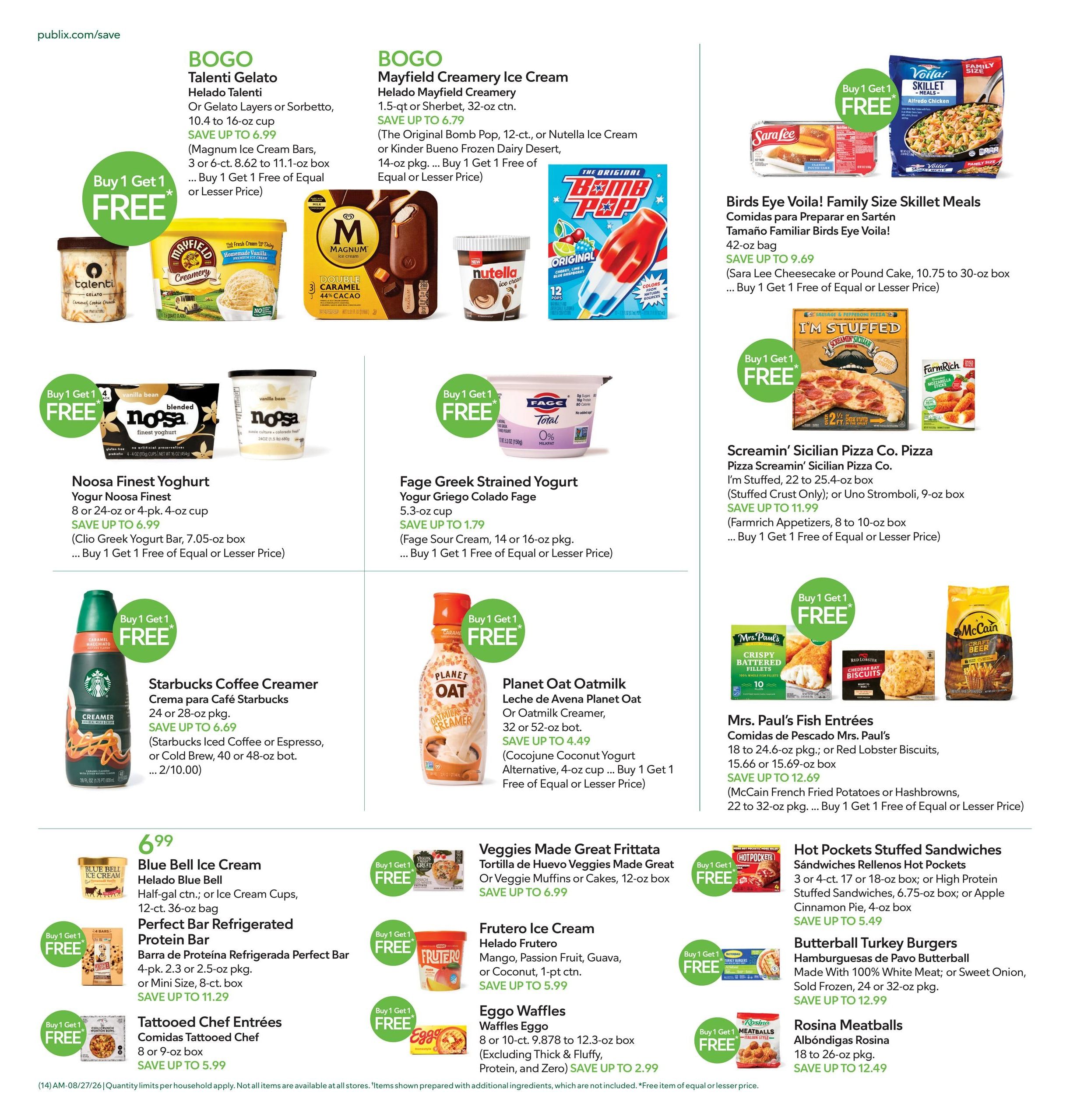 Publix Anuncio Semanal Español Weekly Ad August 26 - September 1, 2026