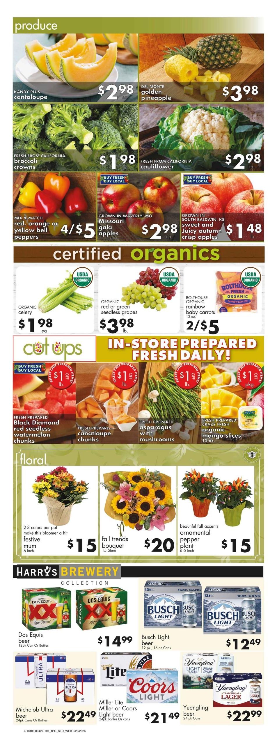 Hen House Weekly Ad August 26 - September 1, 2026