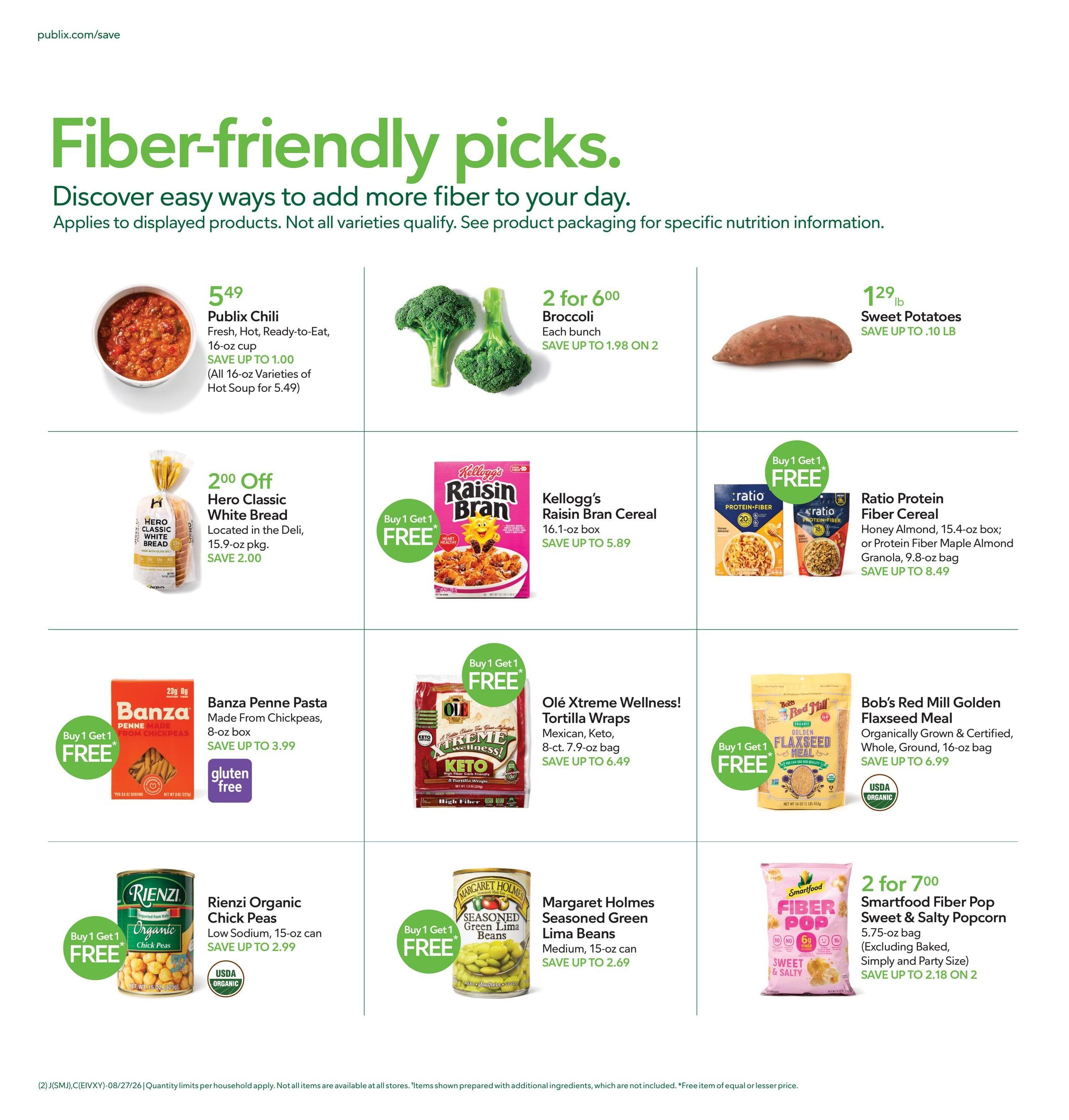Publix (Alma Area, GA) Weekly Ad August 26 - September 1, 2026