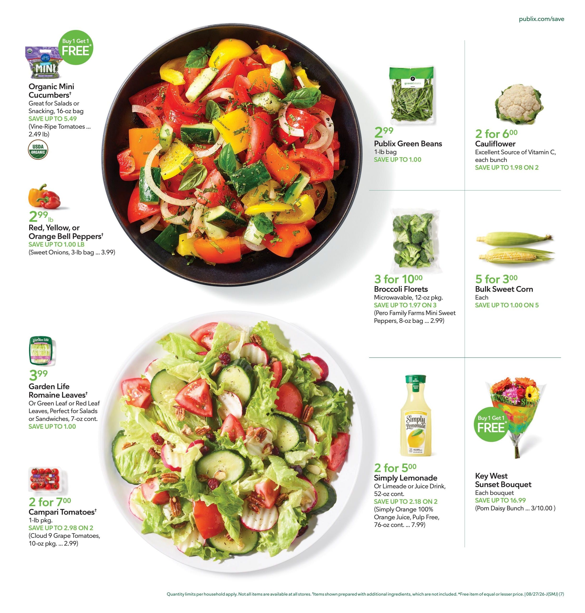 Publix (Alma Area, GA) Weekly Ad August 26 - September 1, 2026