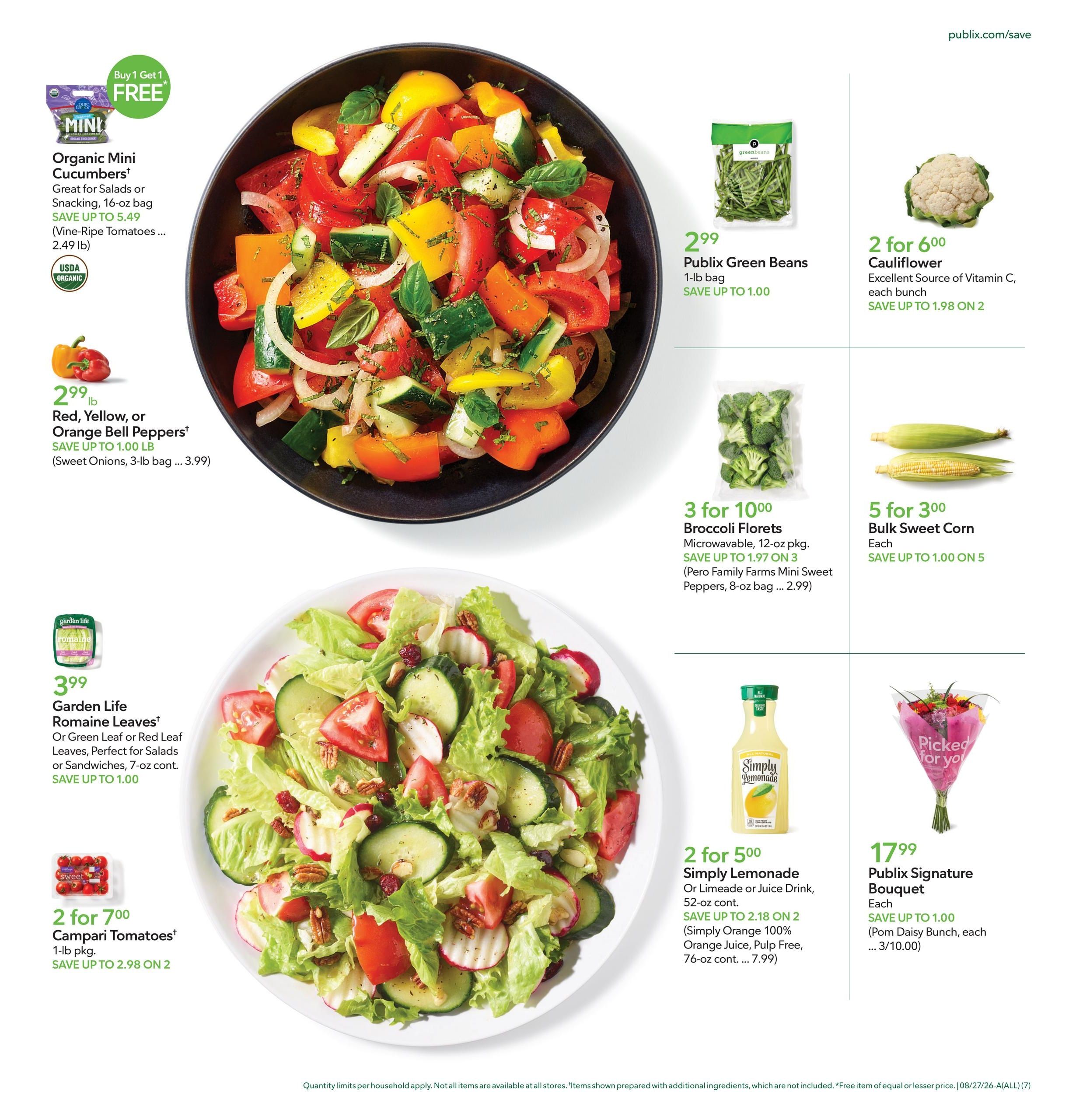 Publix (Huntsville Area, AL) Weekly Ad August 26 - September 1, 2026
