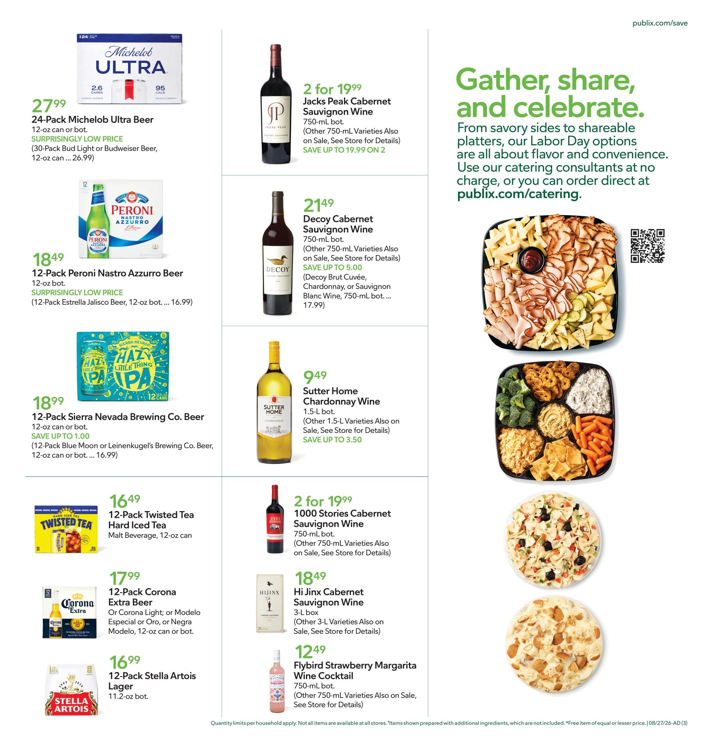 Publix (Columbus–Valley Area, AL–GA) Weekly Ad August 26 - September 1, 2026