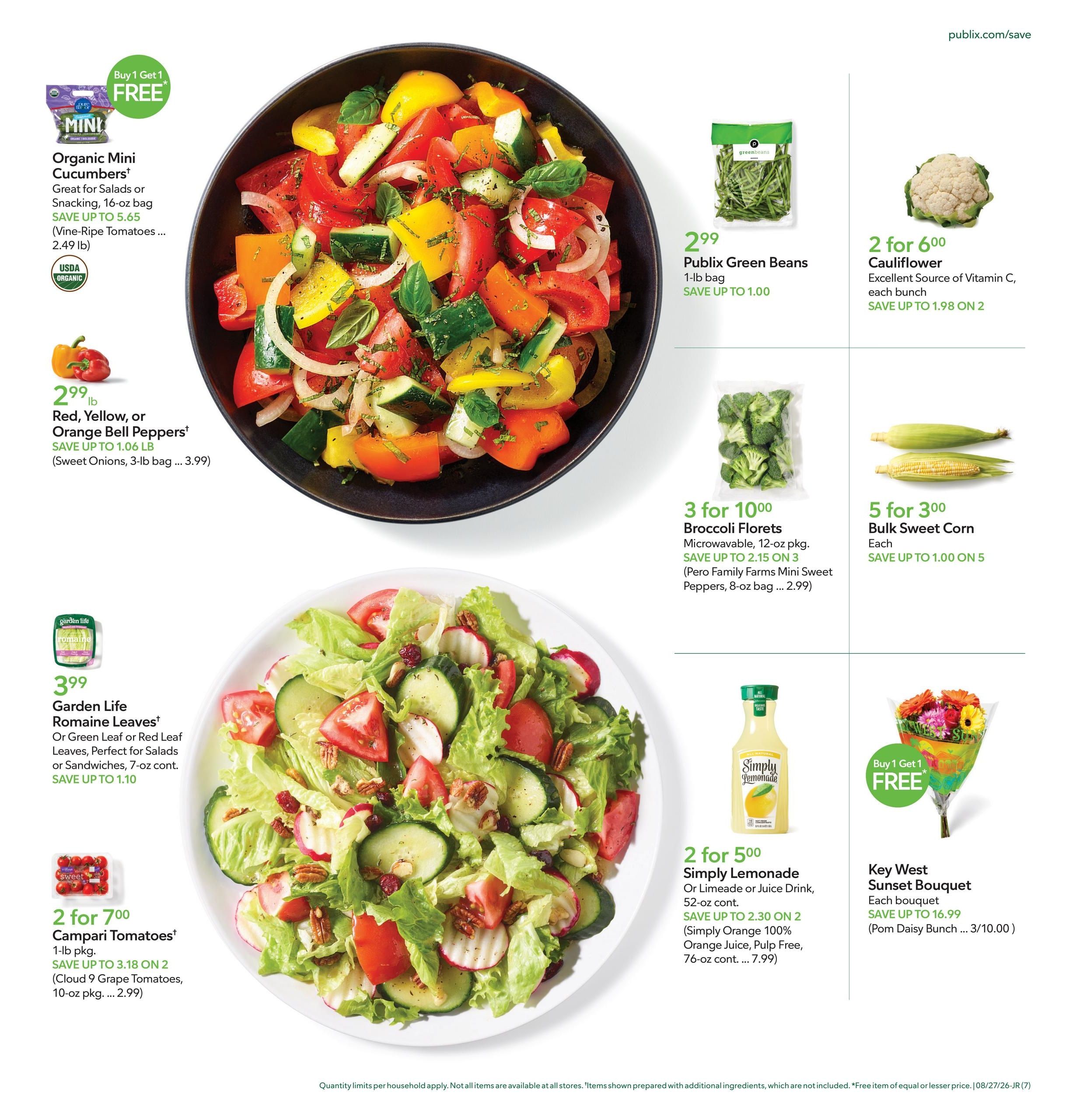Publix (Estill Area, SC) Weekly Ad August 26 - September 1, 2026
