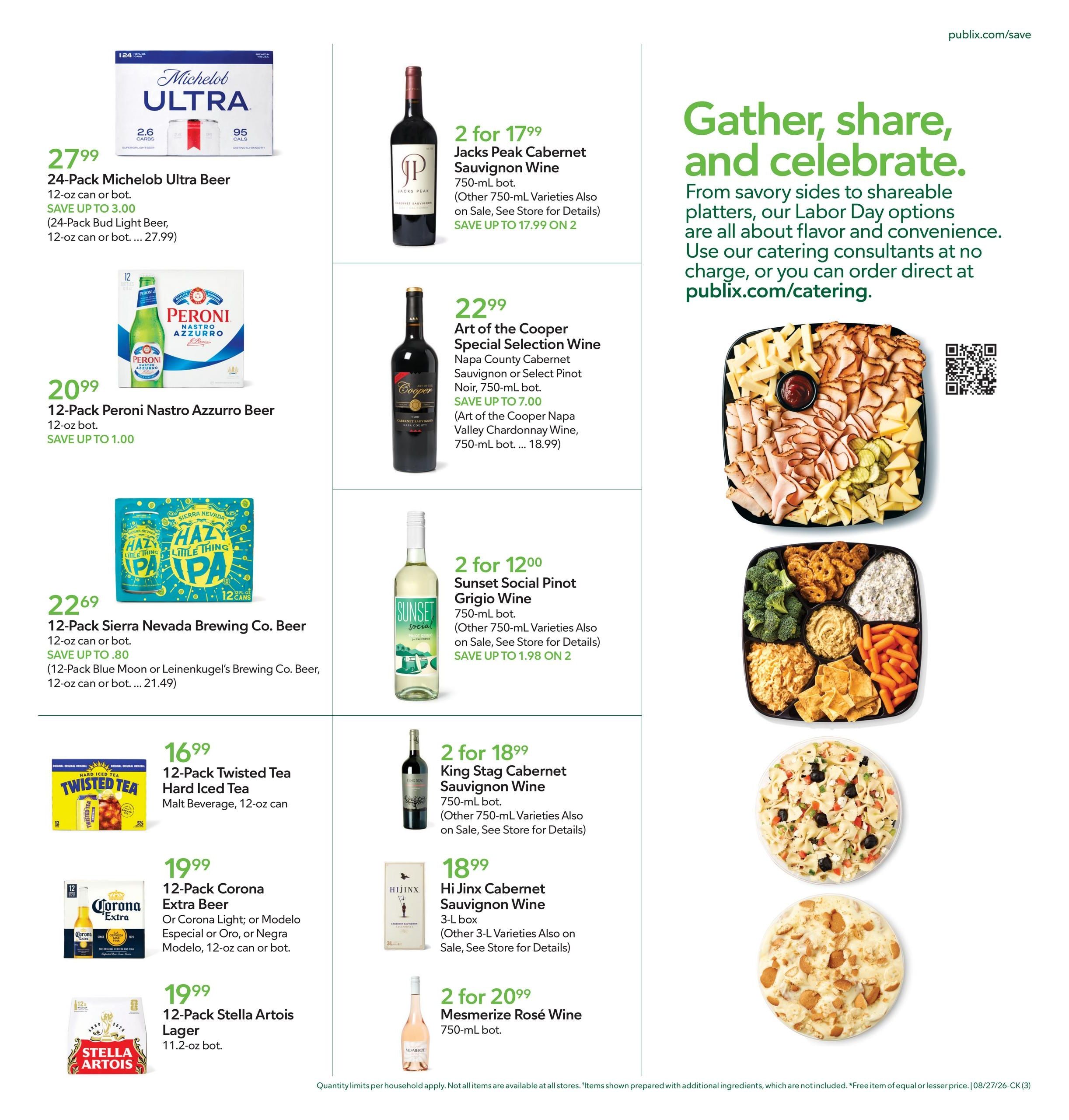 Publix (Bluff City Area, TN) Weekly Ad August 26 - September 1, 2026