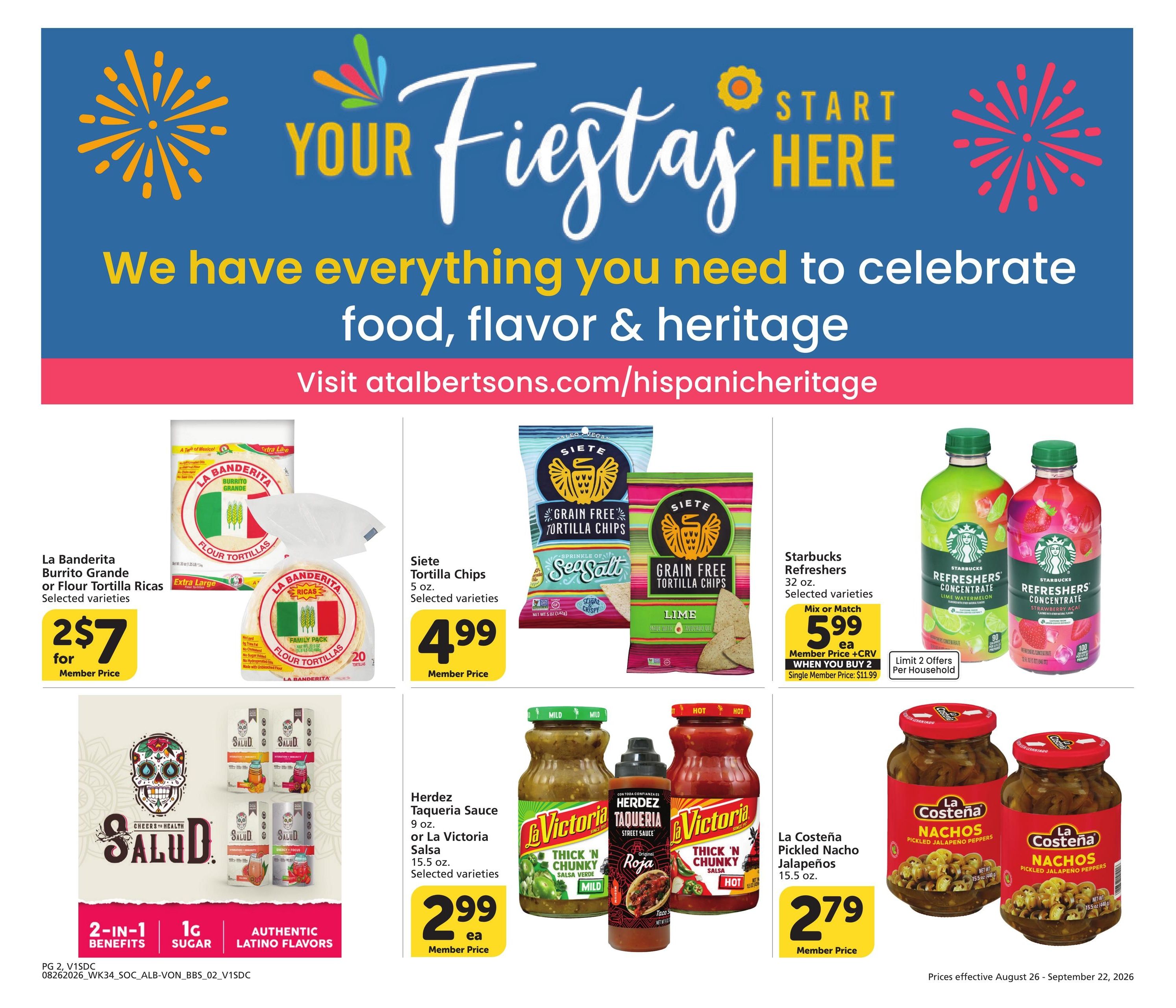 Vons (Chula Vista–Poway Area, CA) Big Book of Savings Weekly Ad August 26 - September 22, 2026