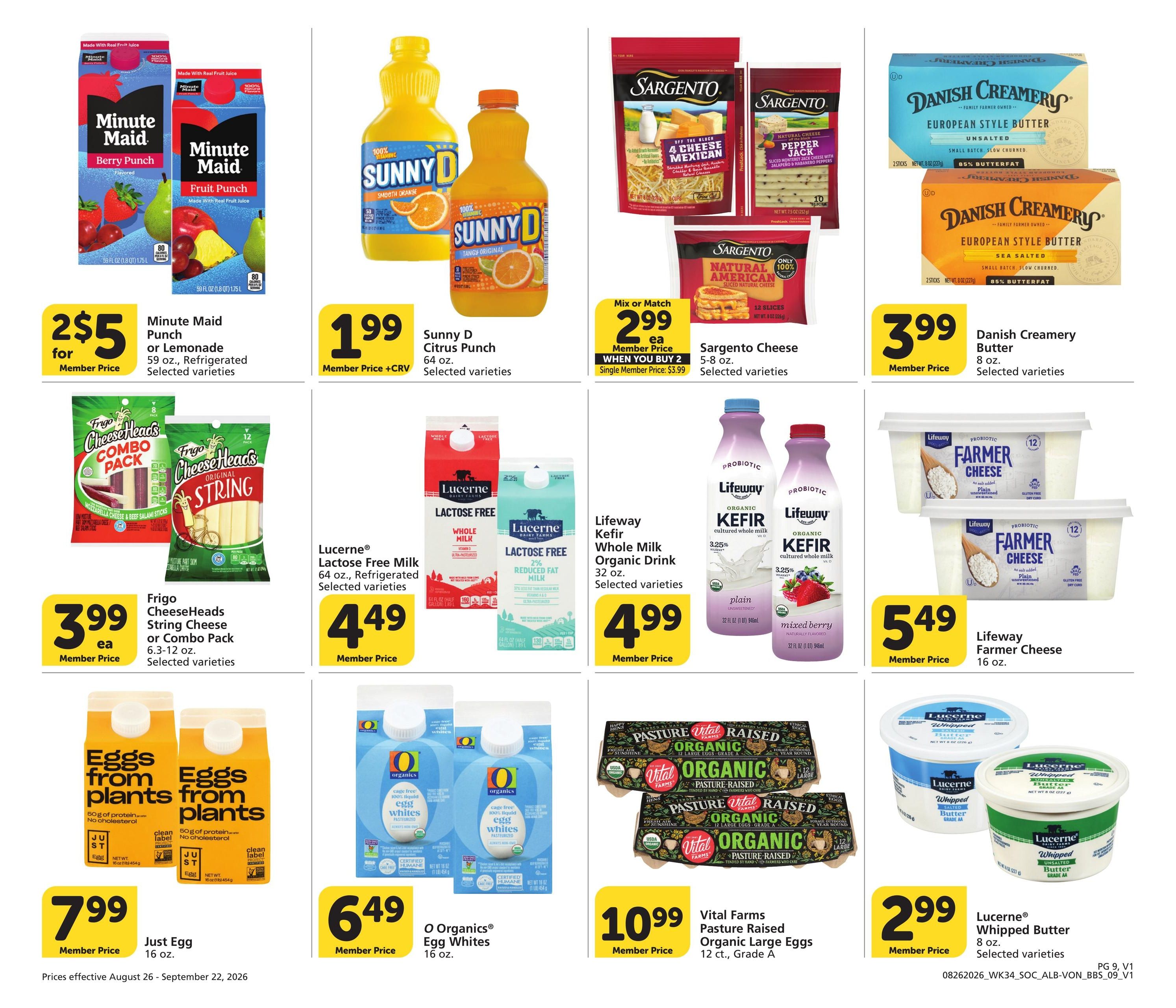 Vons (Chula Vista–Poway Area, CA) Big Book of Savings Weekly Ad August 26 - September 22, 2026