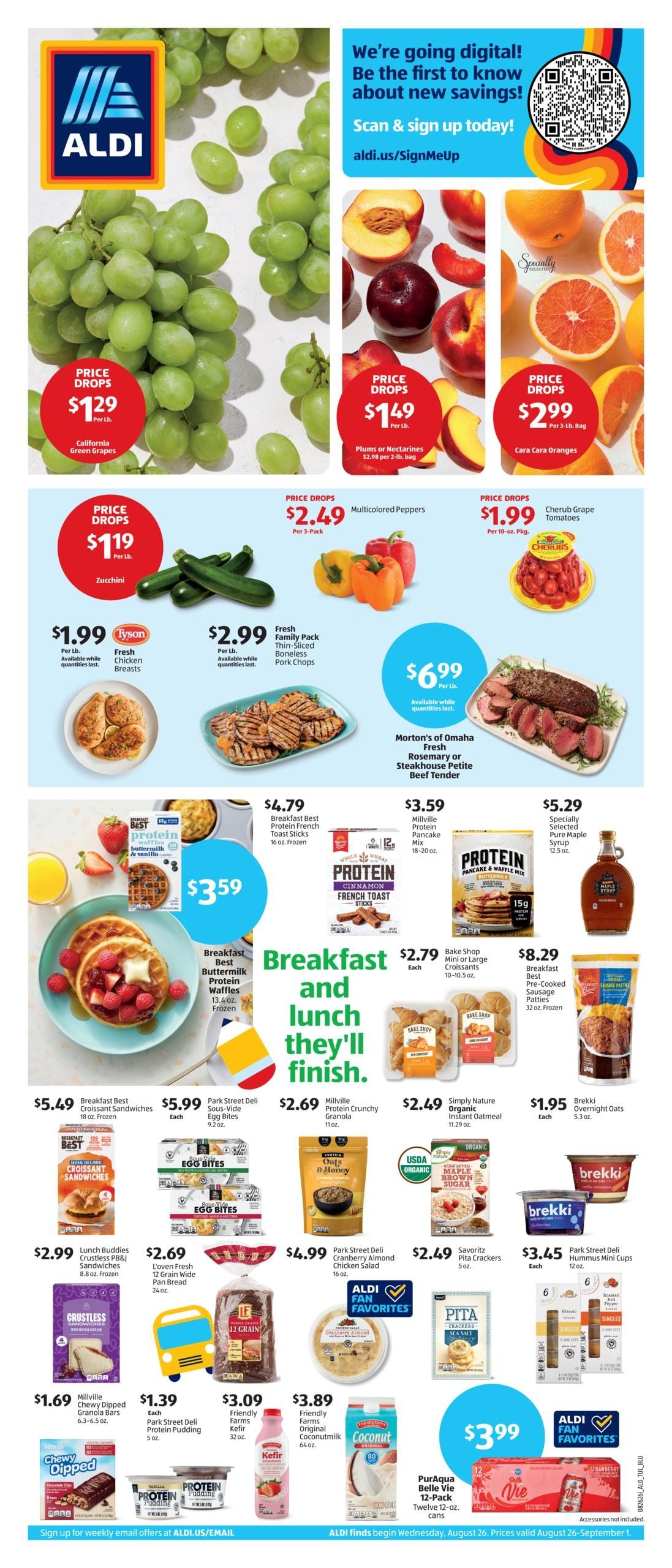 ALDI (Albany-Whitehall Area, NY) Weekly Ad August 26 - September 1, 2026