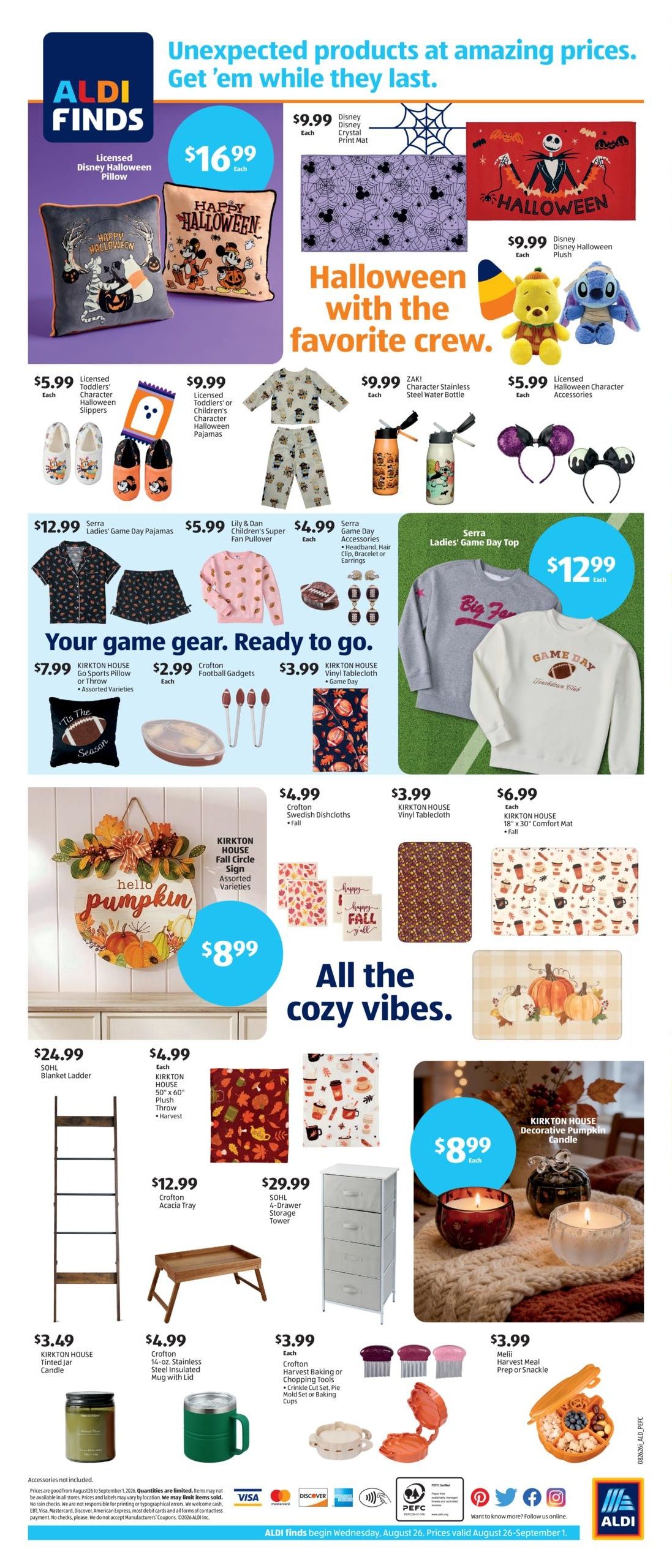 ALDI (Atlanta Area, GA) Weekly Ad August 26 - September 1, 2026