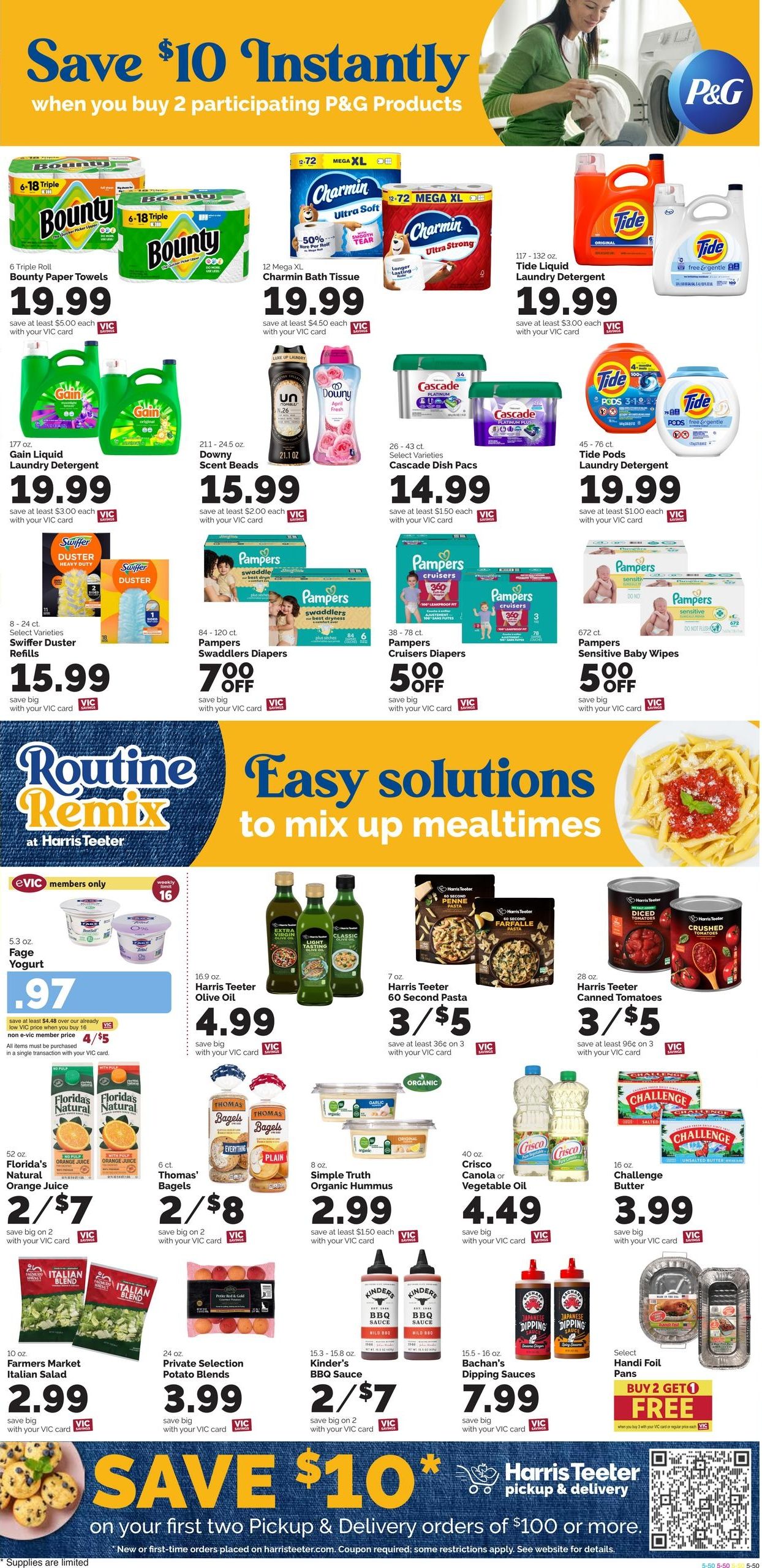 Harris Teeter (Charlotte Area, NC) Weekly Ad August 26 - September 1, 2026