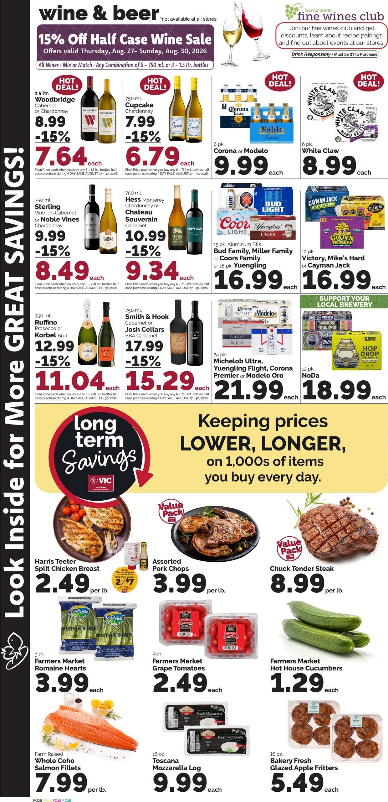 Harris Teeter (Boone Area, NC) Weekly Ad August 26 - September 1, 2026