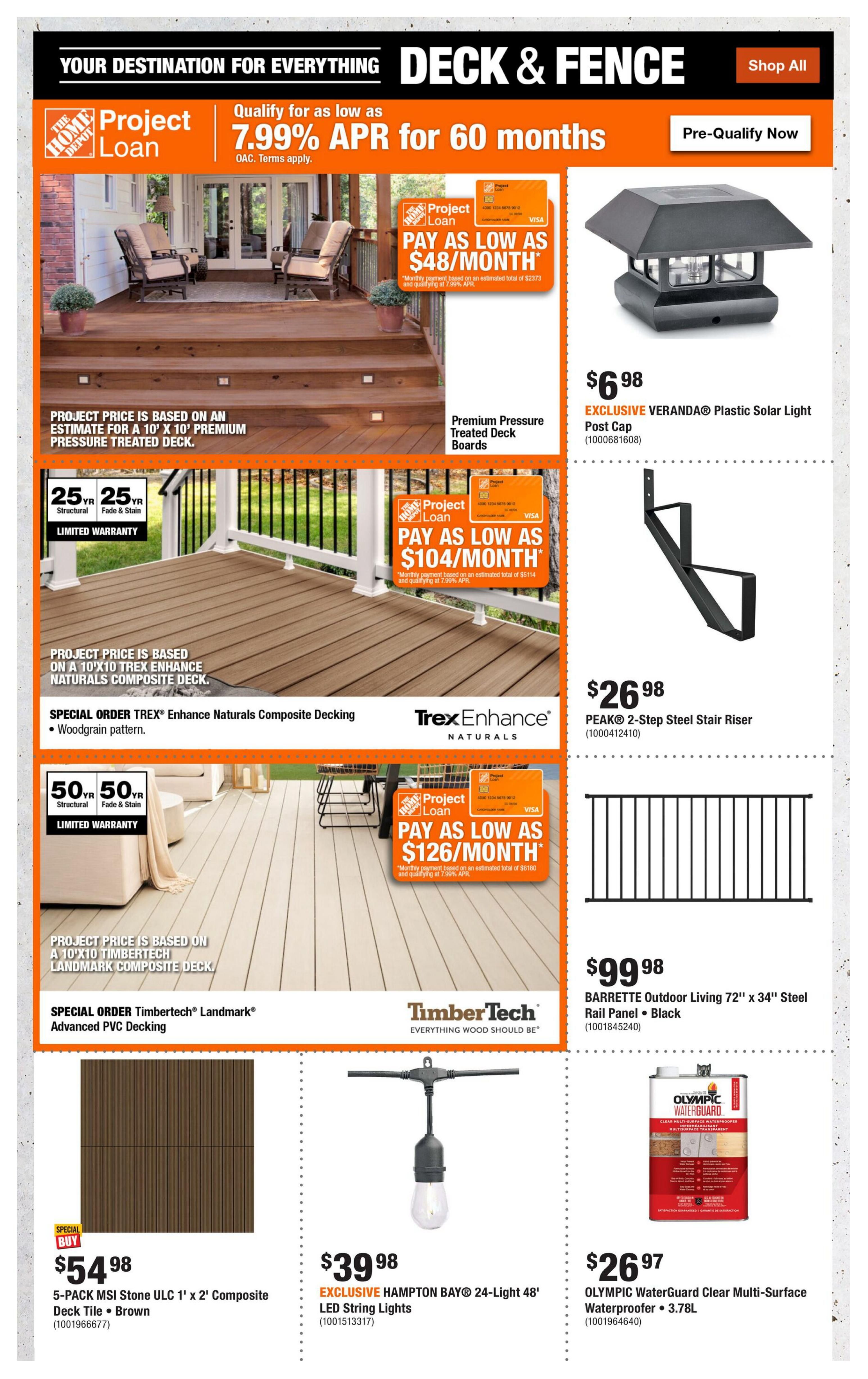 Home Depot (ON) Flyer August 27 to September 9