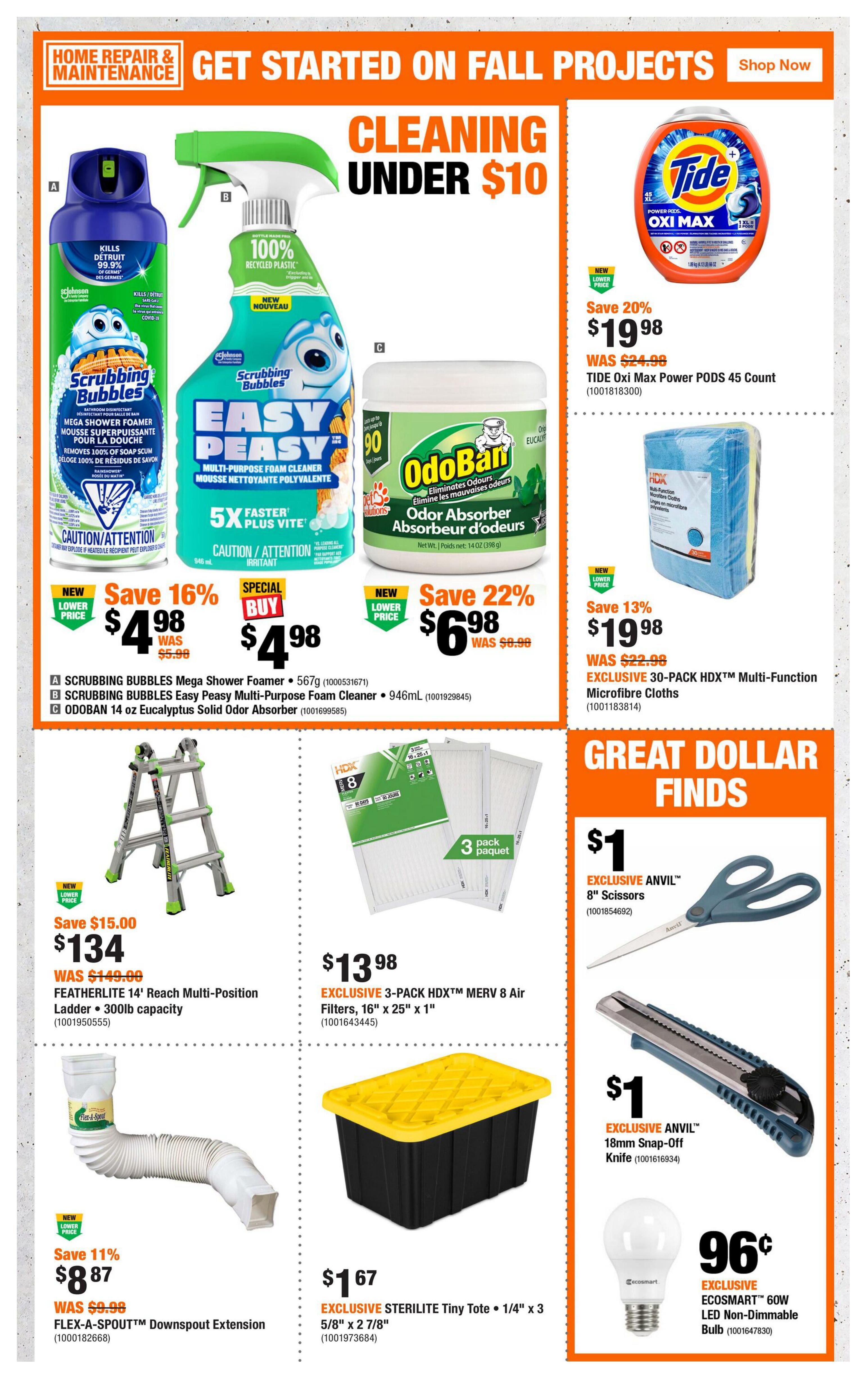 Home Depot (Atlantic) Flyer August 27 to September 9