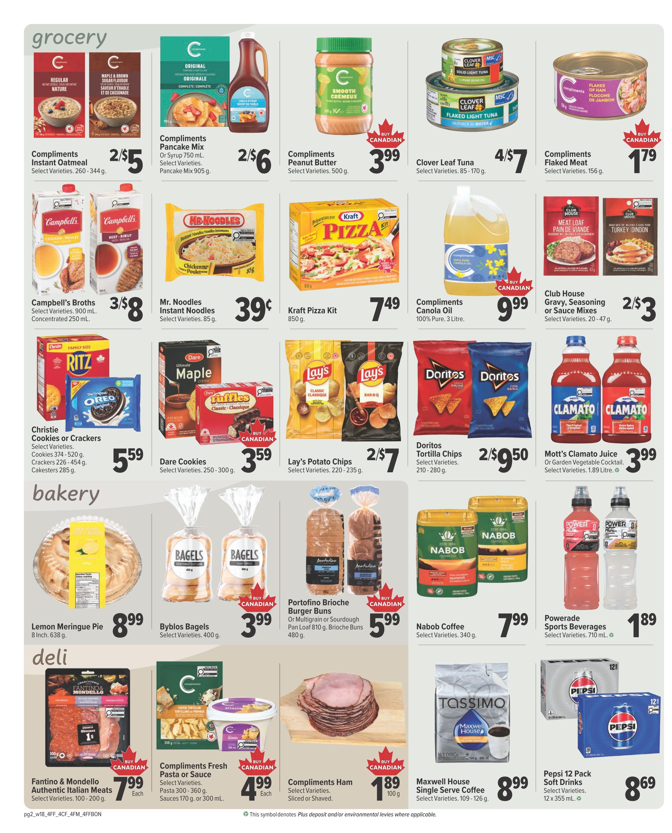 Clover Farm (AB) Flyer August 27 to September 2