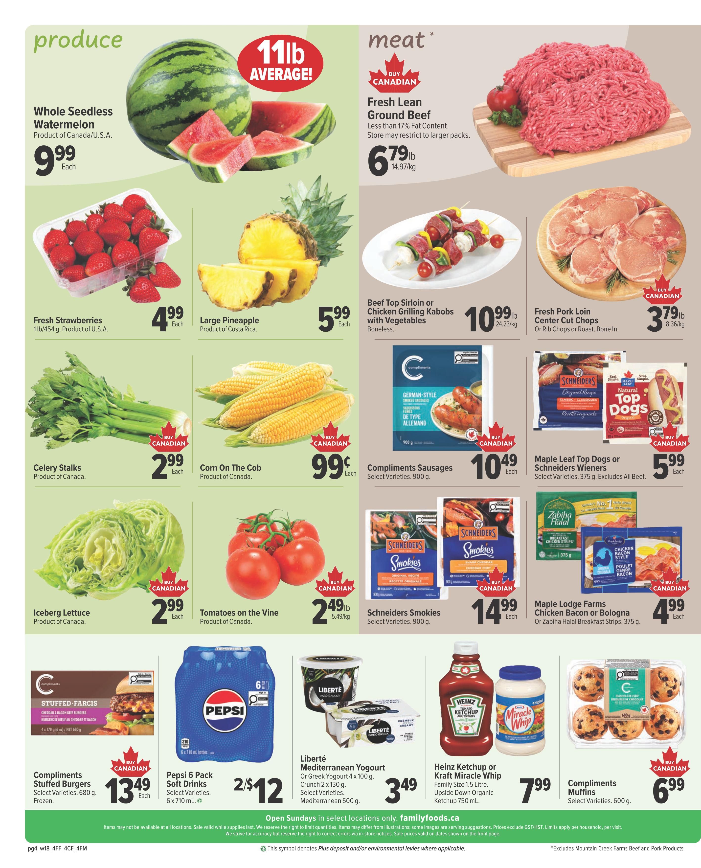 Clover Farm (AB) Flyer August 27 to September 2