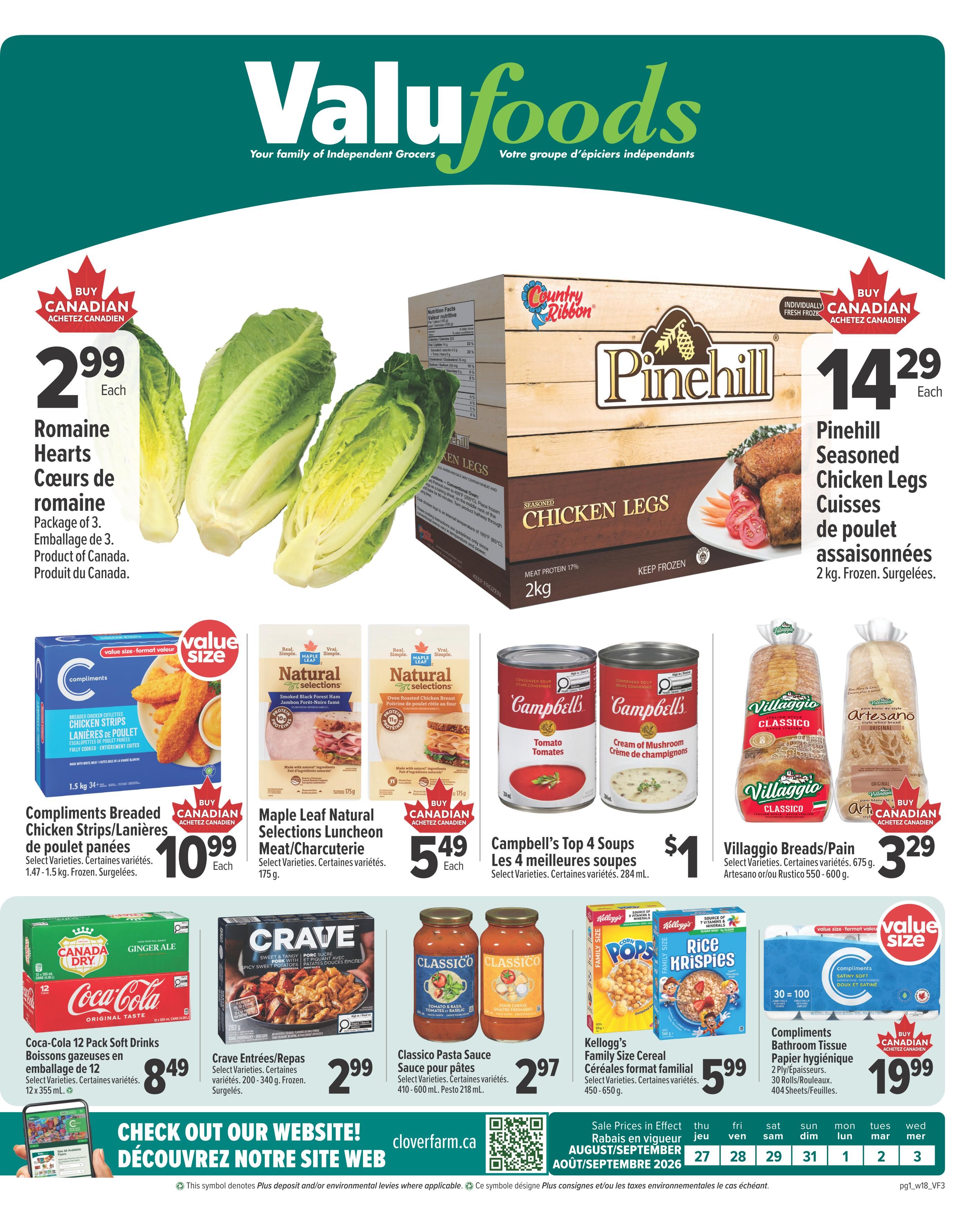 Valufoods Flyer August 27 to September 2